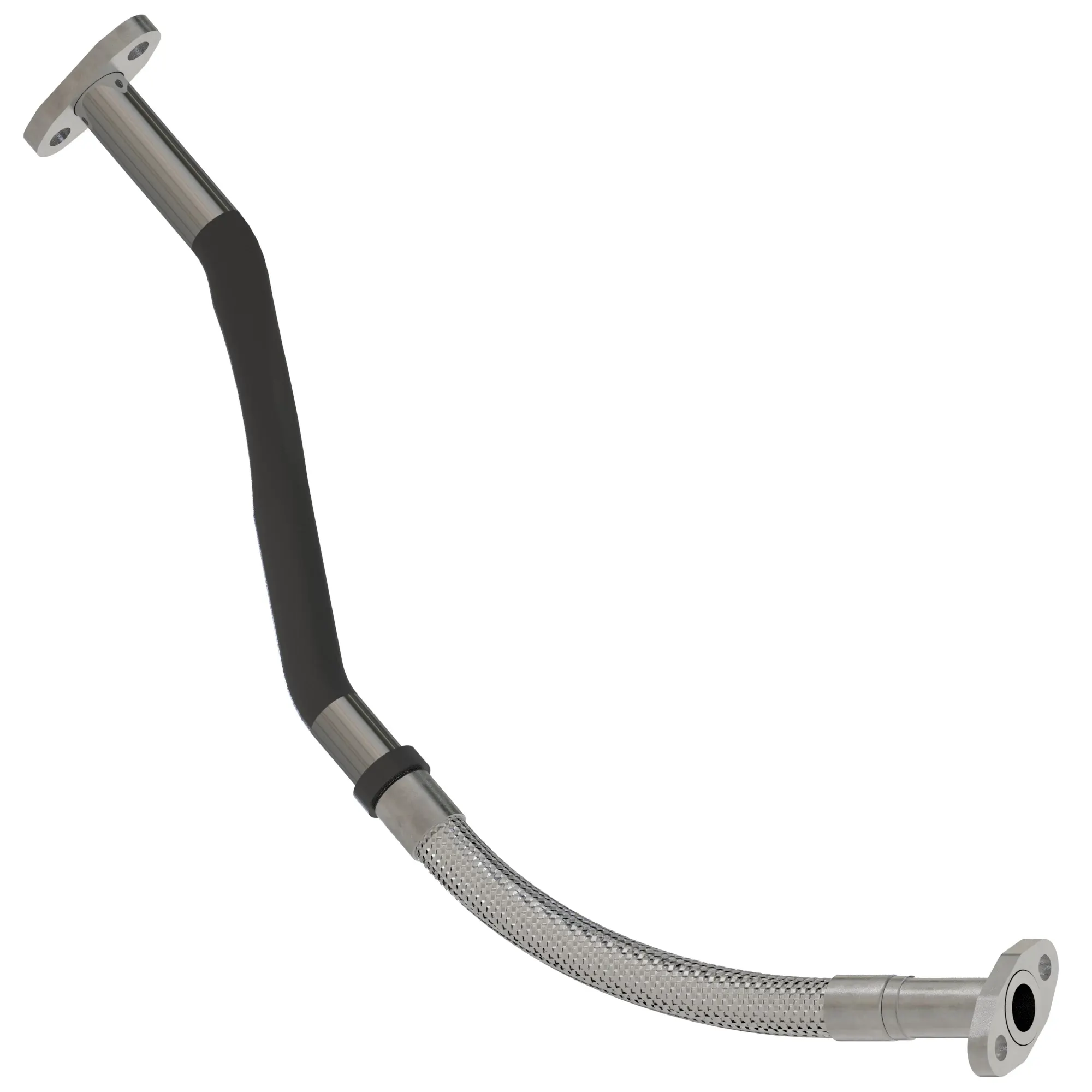 John Deere Low Pressure Turbocharger Drain Line - DZ118397