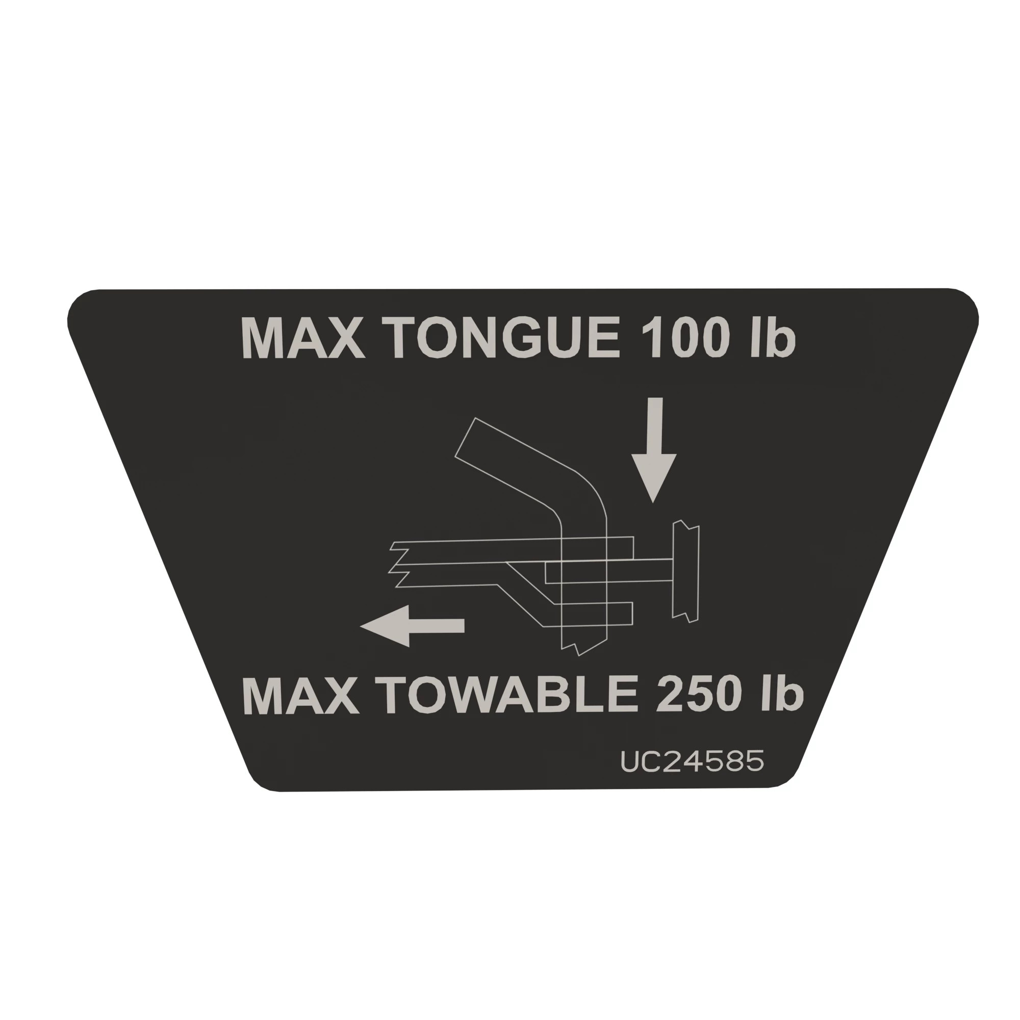 LABEL, LABEL, HITCH TOWING