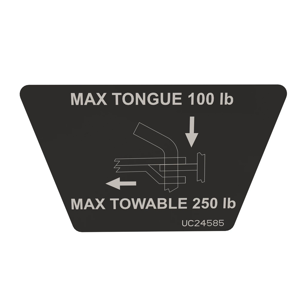 LABEL, LABEL, HITCH TOWING