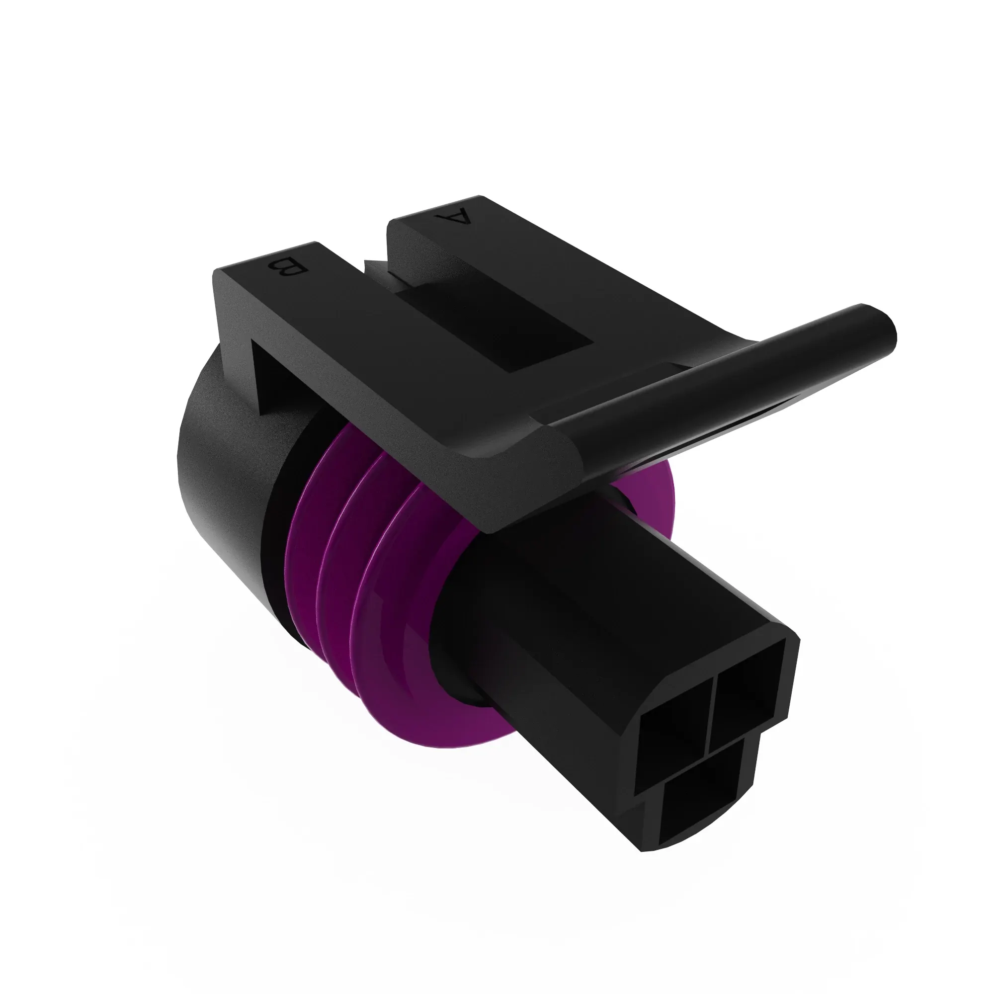 CONN DELPHI MP150 3W FS BLK NYLON