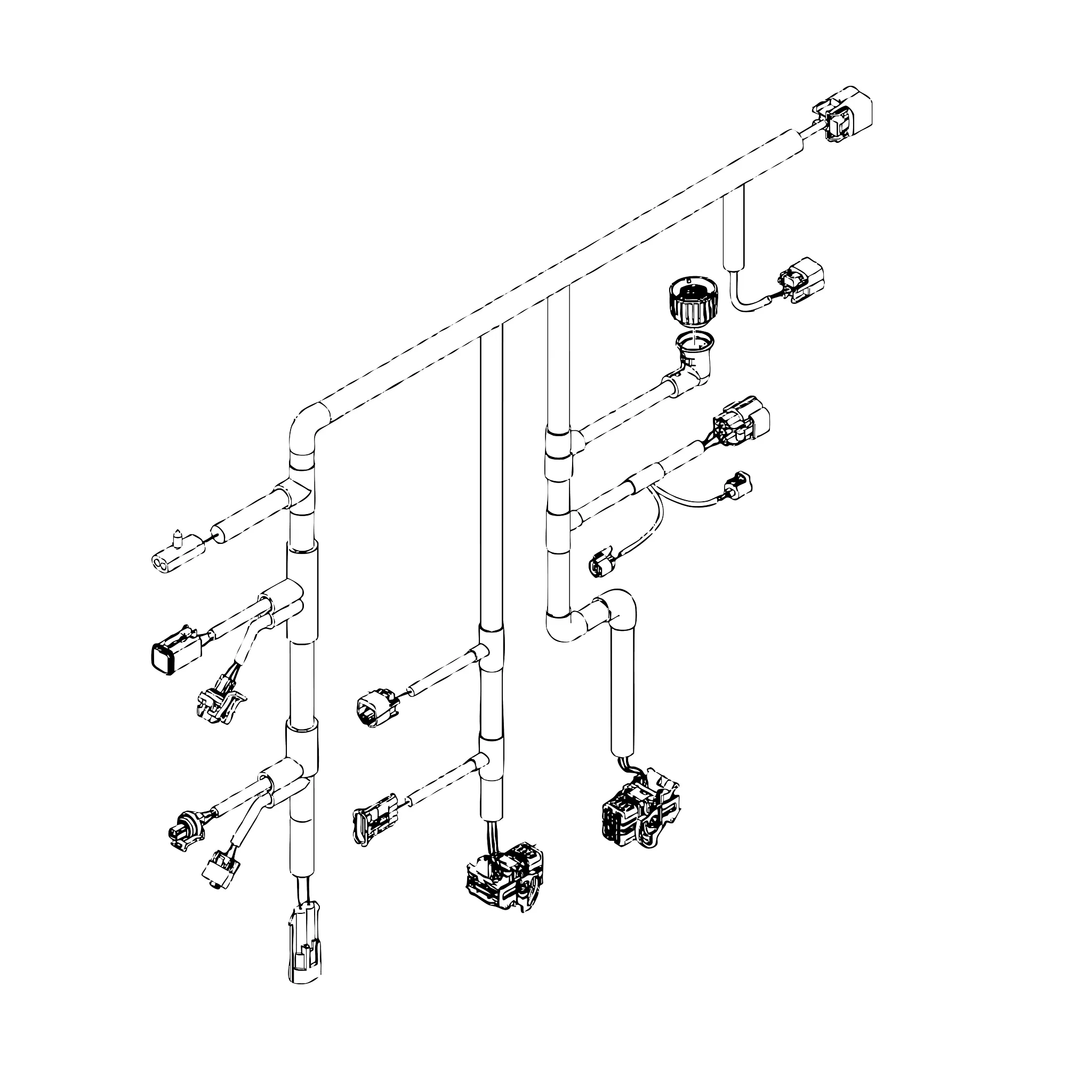 John Deere Engine Wiring Harness - AN304151