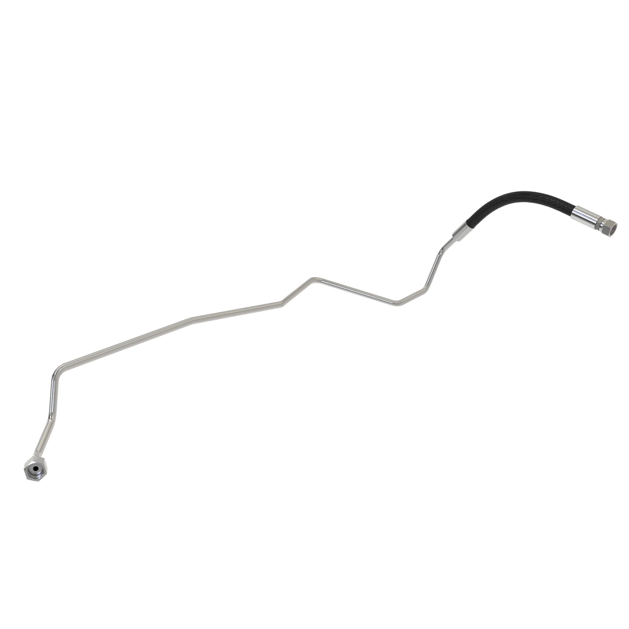 John Deere Cab Suspension Oil Line, Left Side - RE583952
