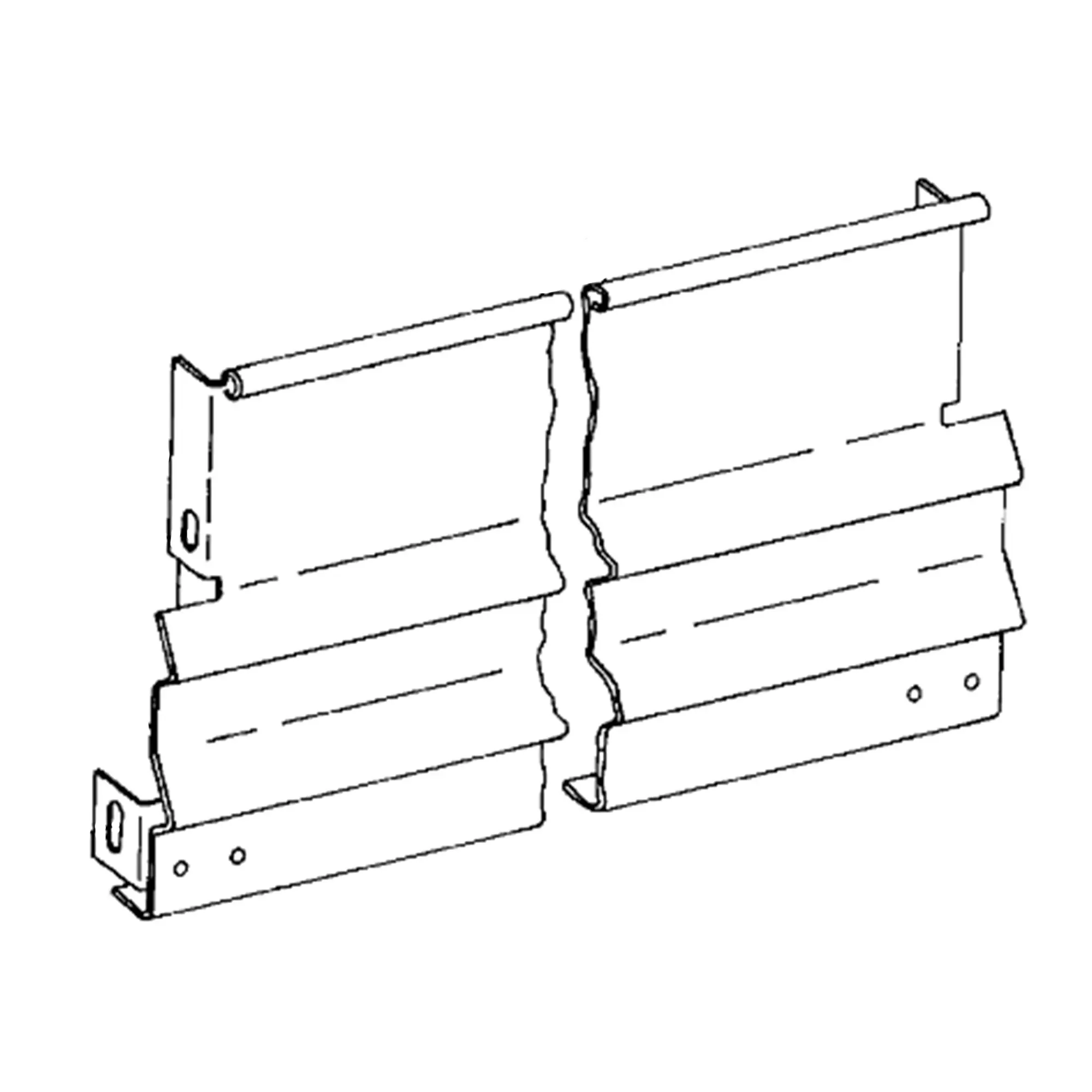 John Deere Straw Chopper Door Extension Assembly - AH142778