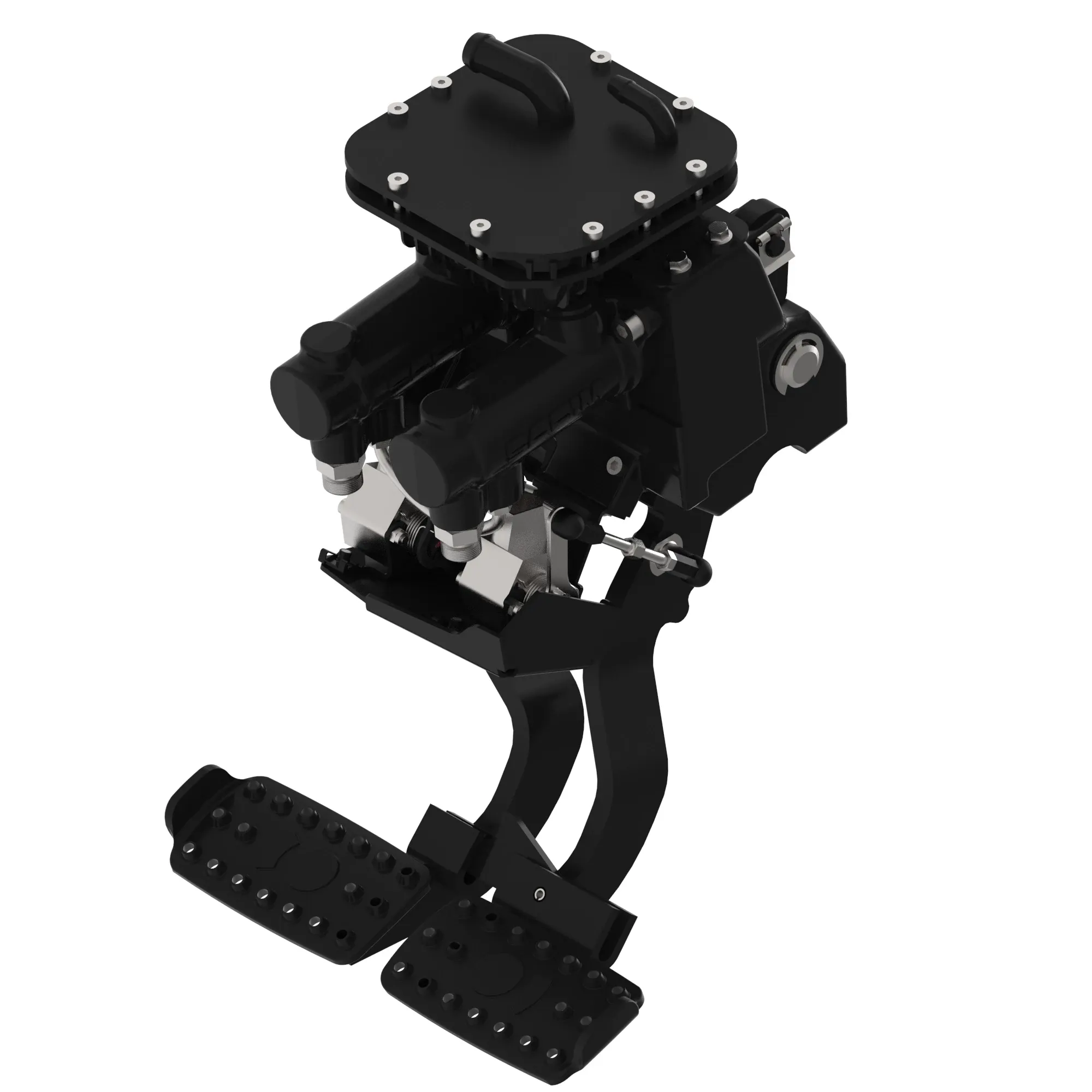 BRAKE, MANUAL DUAL STAGE VALVE W/ P