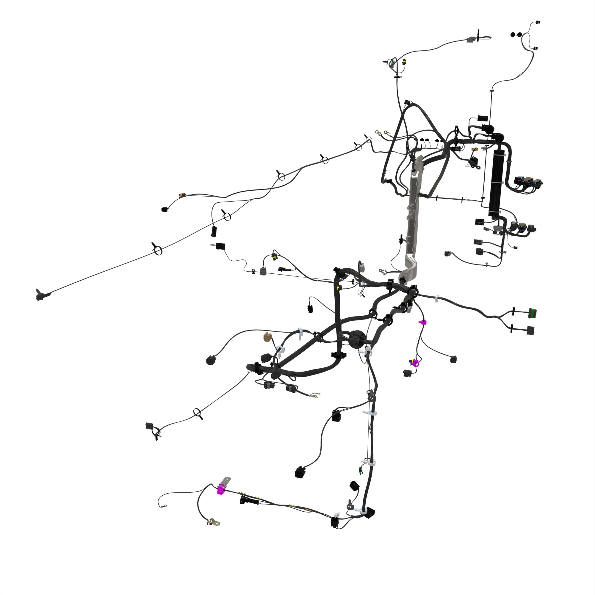 CHASSIS WIRING HARNESS, NA, WHEEL,