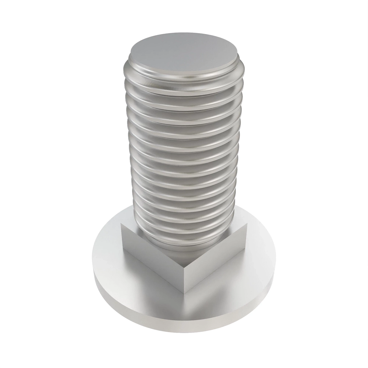 Bolt, Rd HD Sq Short Neck, Metric