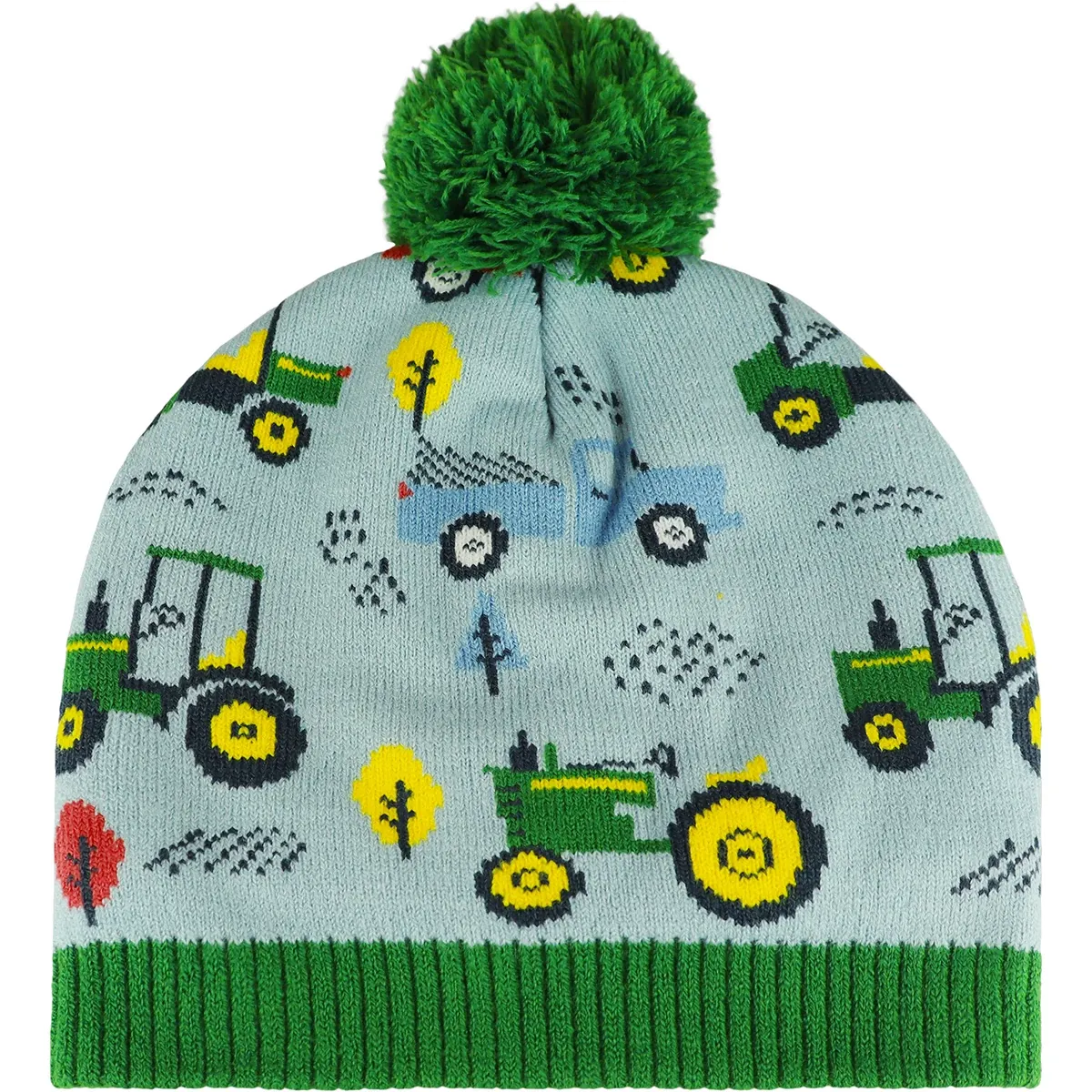 Toddler Farm Elements Pom Beanie