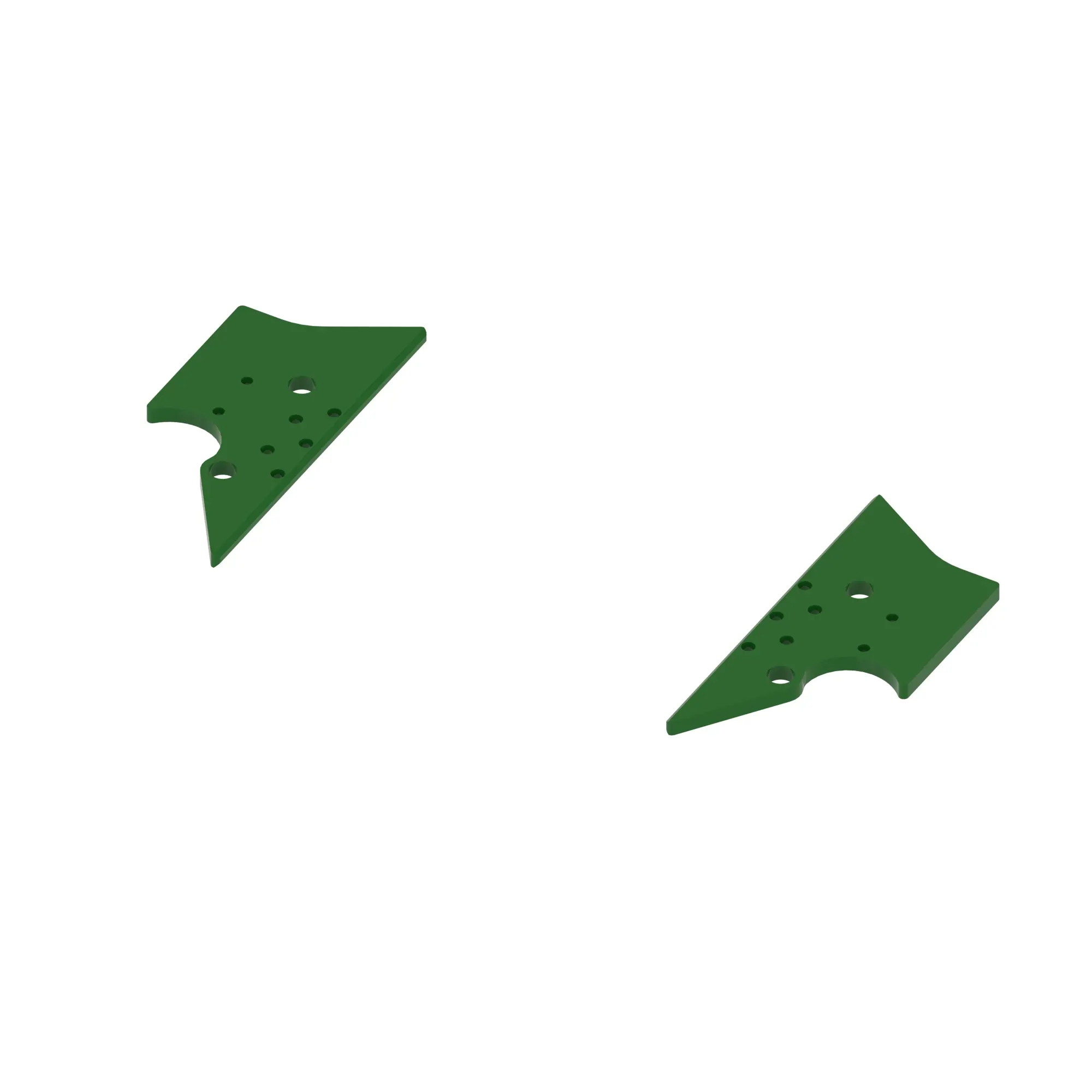 John Deere Half Track Frame Conversion Plate Attachment - BXT10116