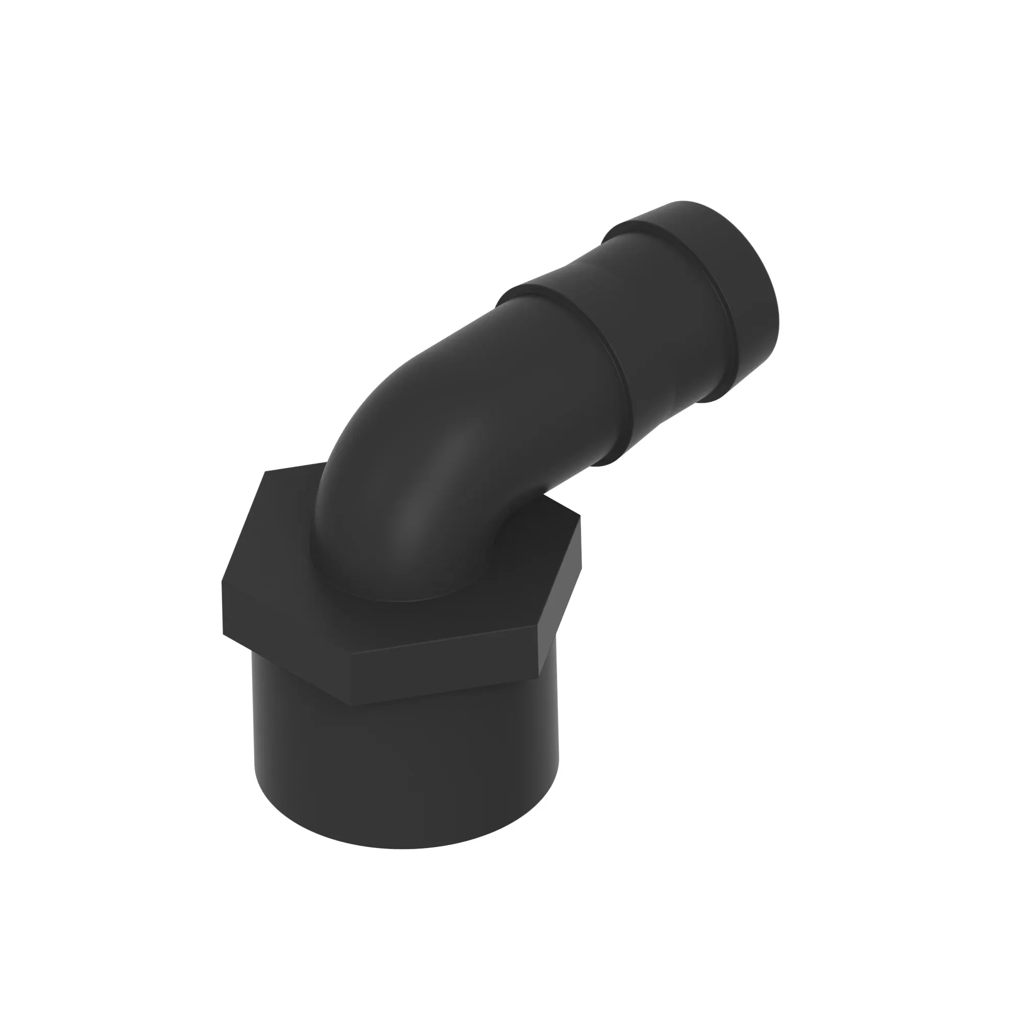 FITTING, 1-1/4NPT X 1IN 90 DEG HOSE