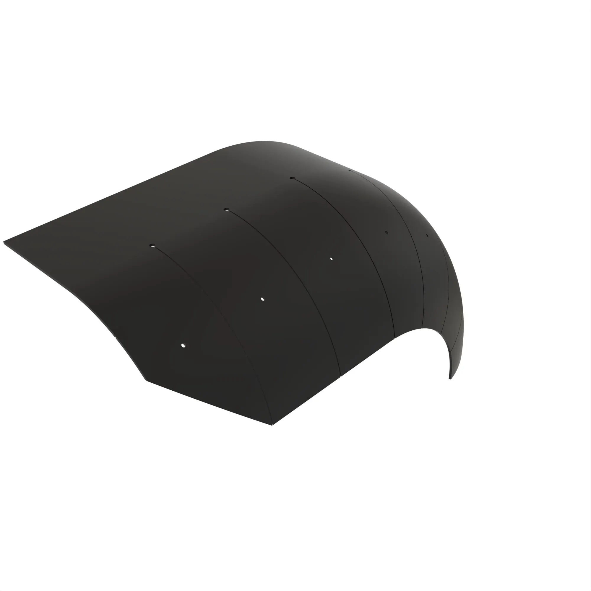 John Deere Primary Extractor Left Side Barrier - CXT25750