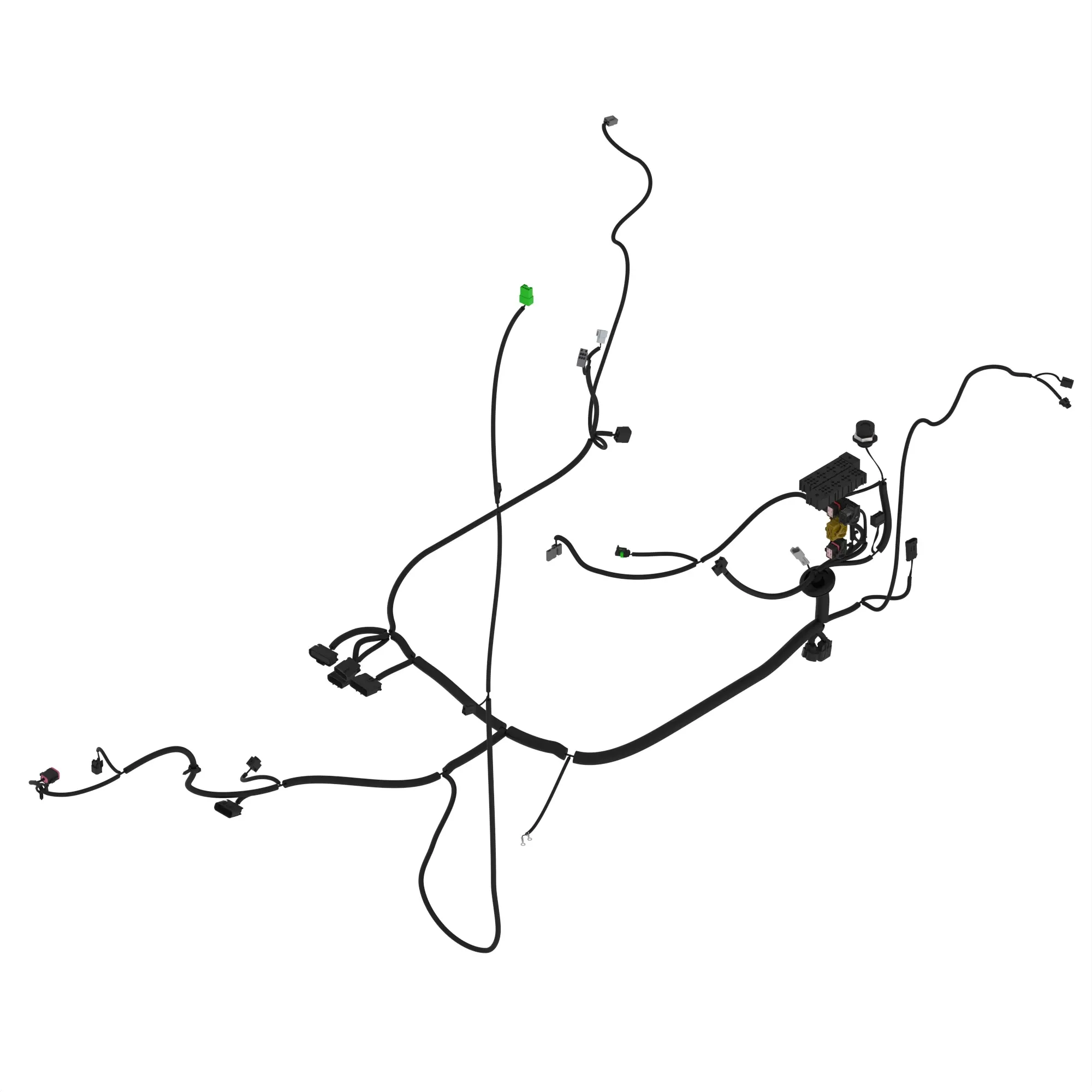 CAB WIRING HARNESS, PTE, REAR, WET