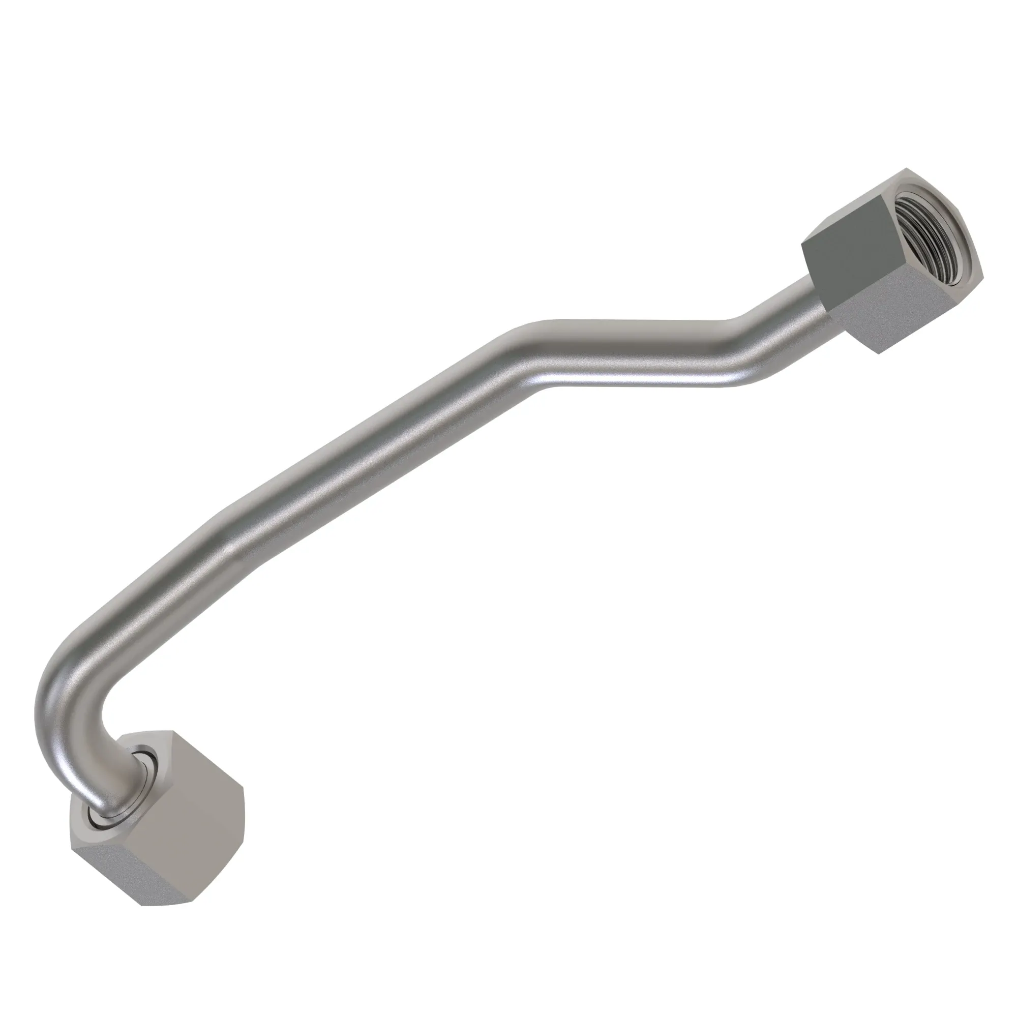John Deere MFWD Steering Oil Line, Left Side - AL226409