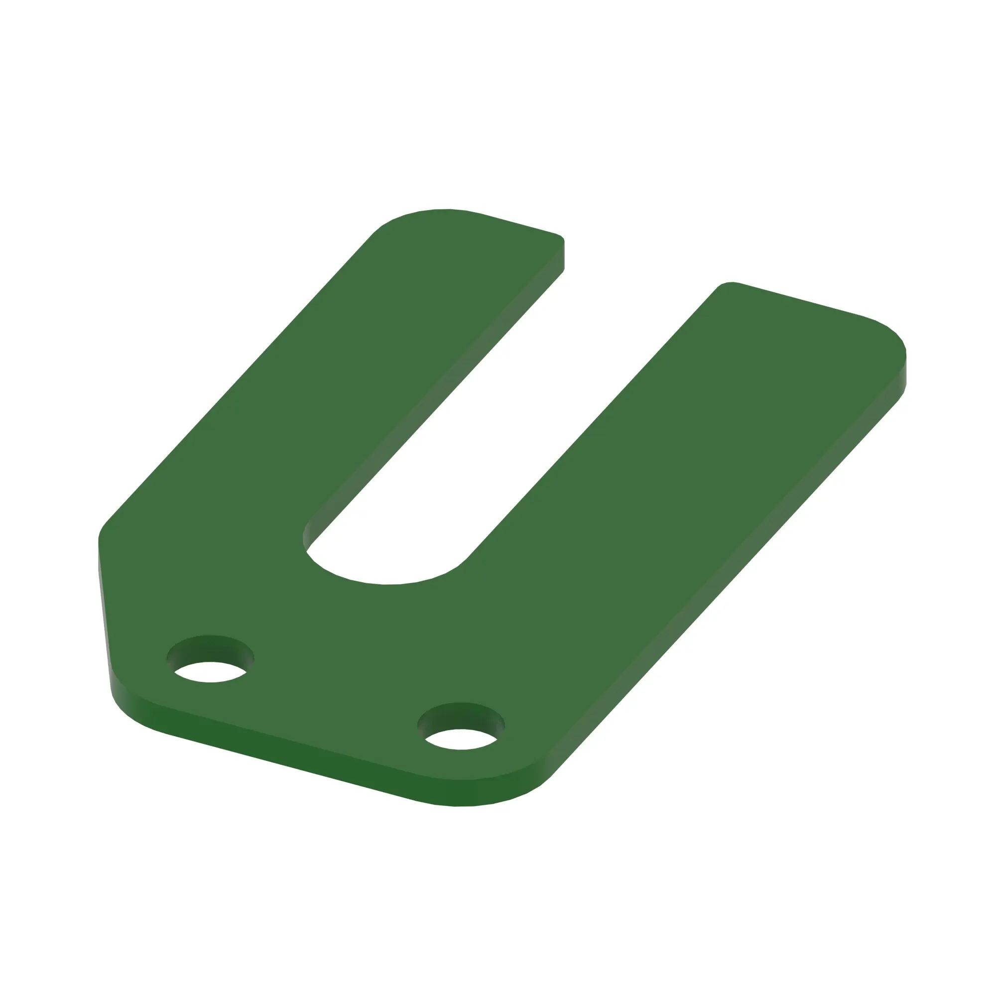 John Deere Baler Lock Shaft Support Plate - KK69766