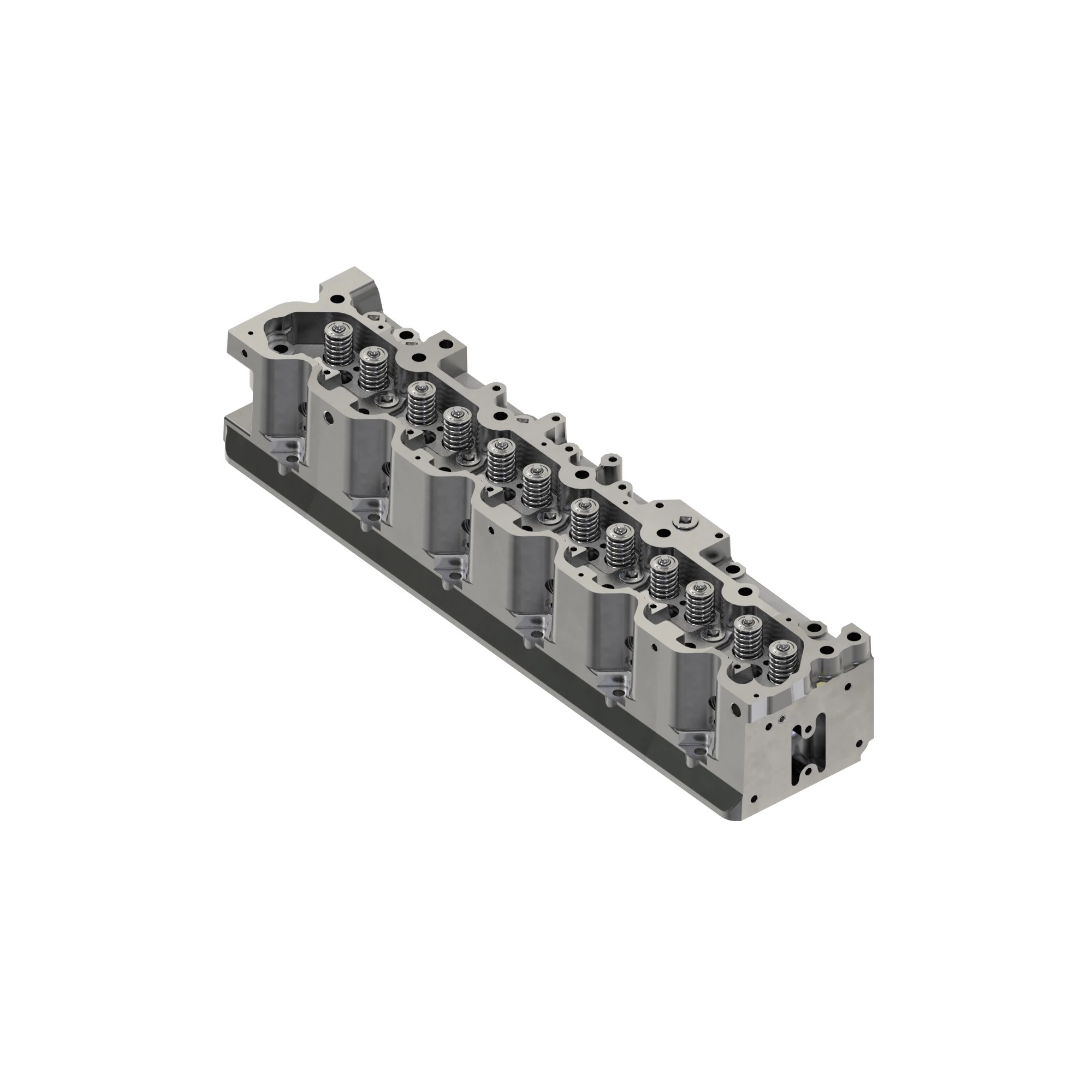 John Deere Cylinder Head with Valves - RE57750