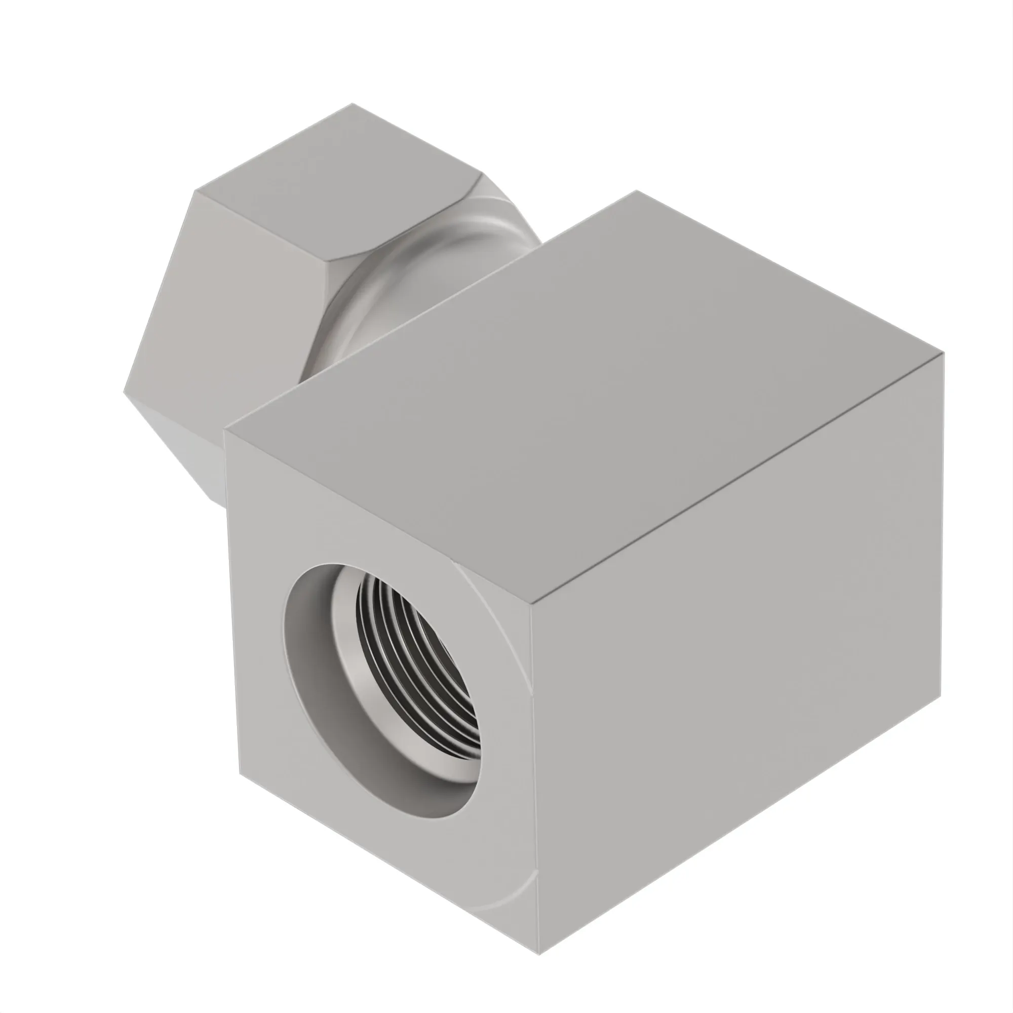 FITTING, FEMALE SWIVEL 90 DEGREE