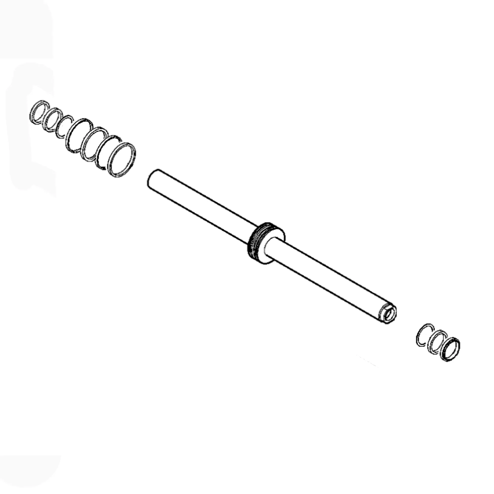 John Deere Steering Cylinder Bar - AL160540