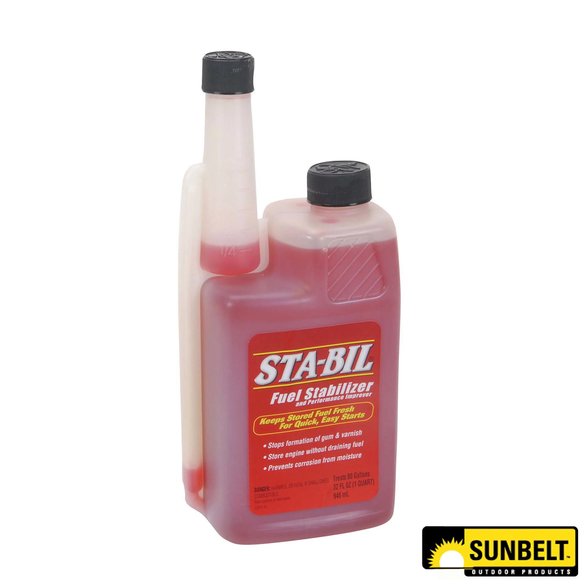 Sunbelt STA-BIL Fuel Stabilizer, 946 ml (32 Fluid Oz) - A-B1SB6663