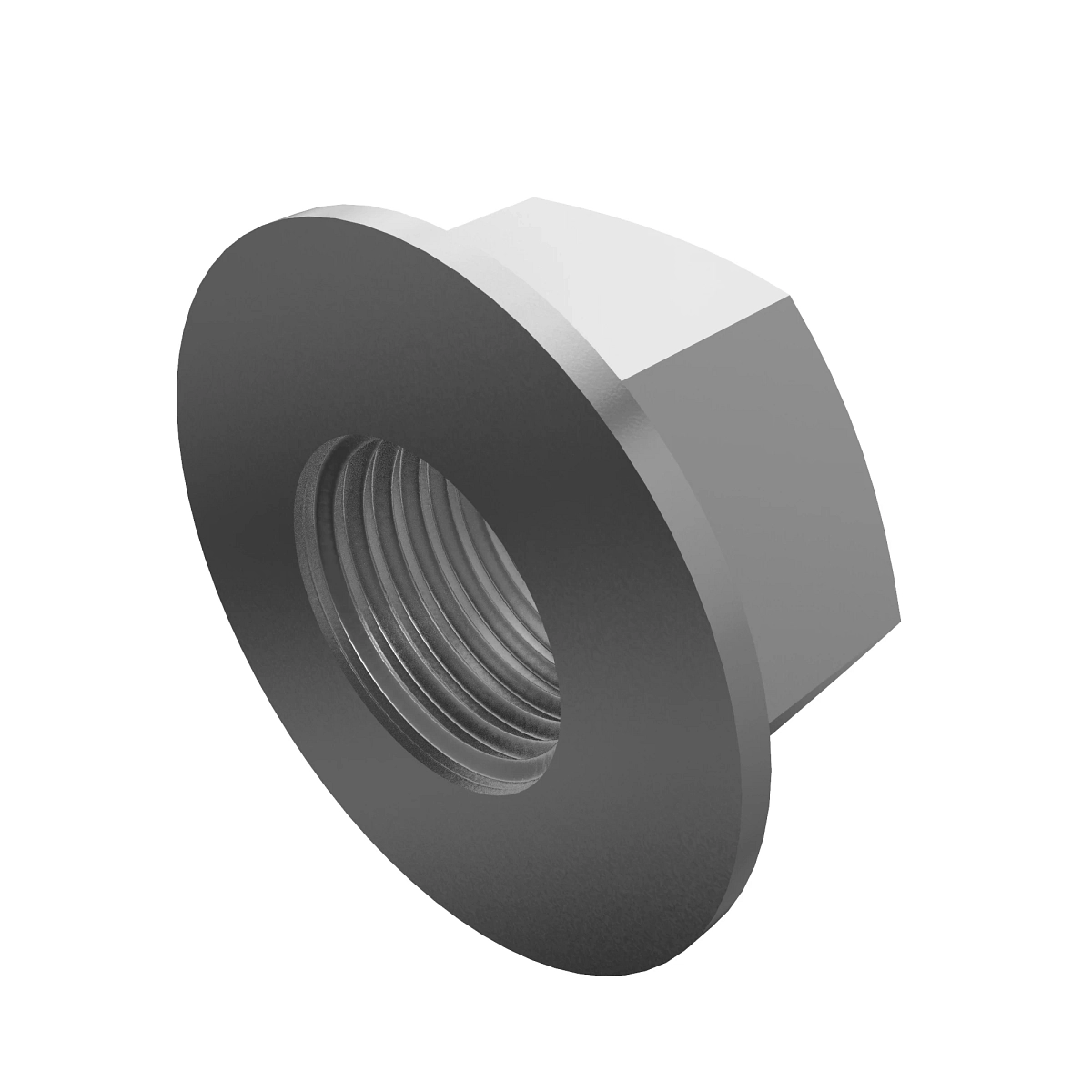 Nut, Hex Flange