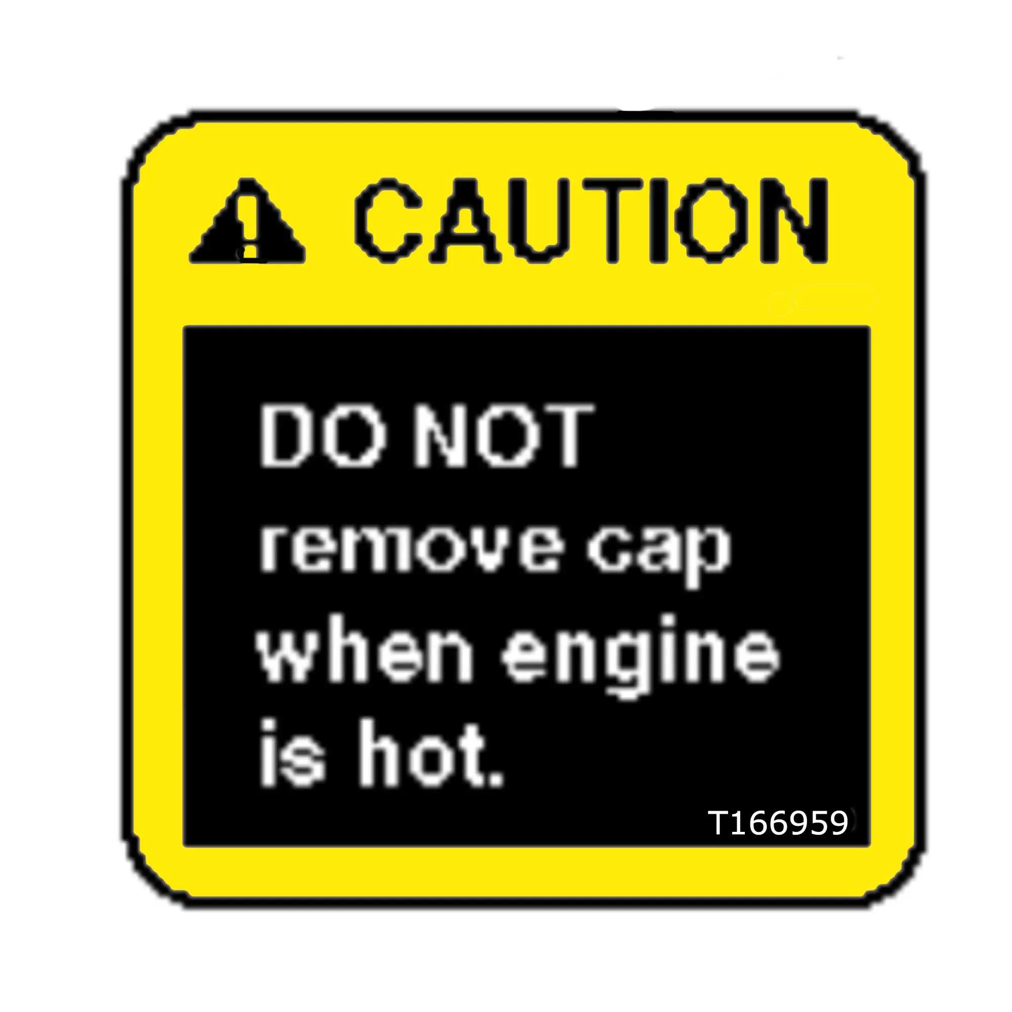 John Deere Safety Sign - T166959