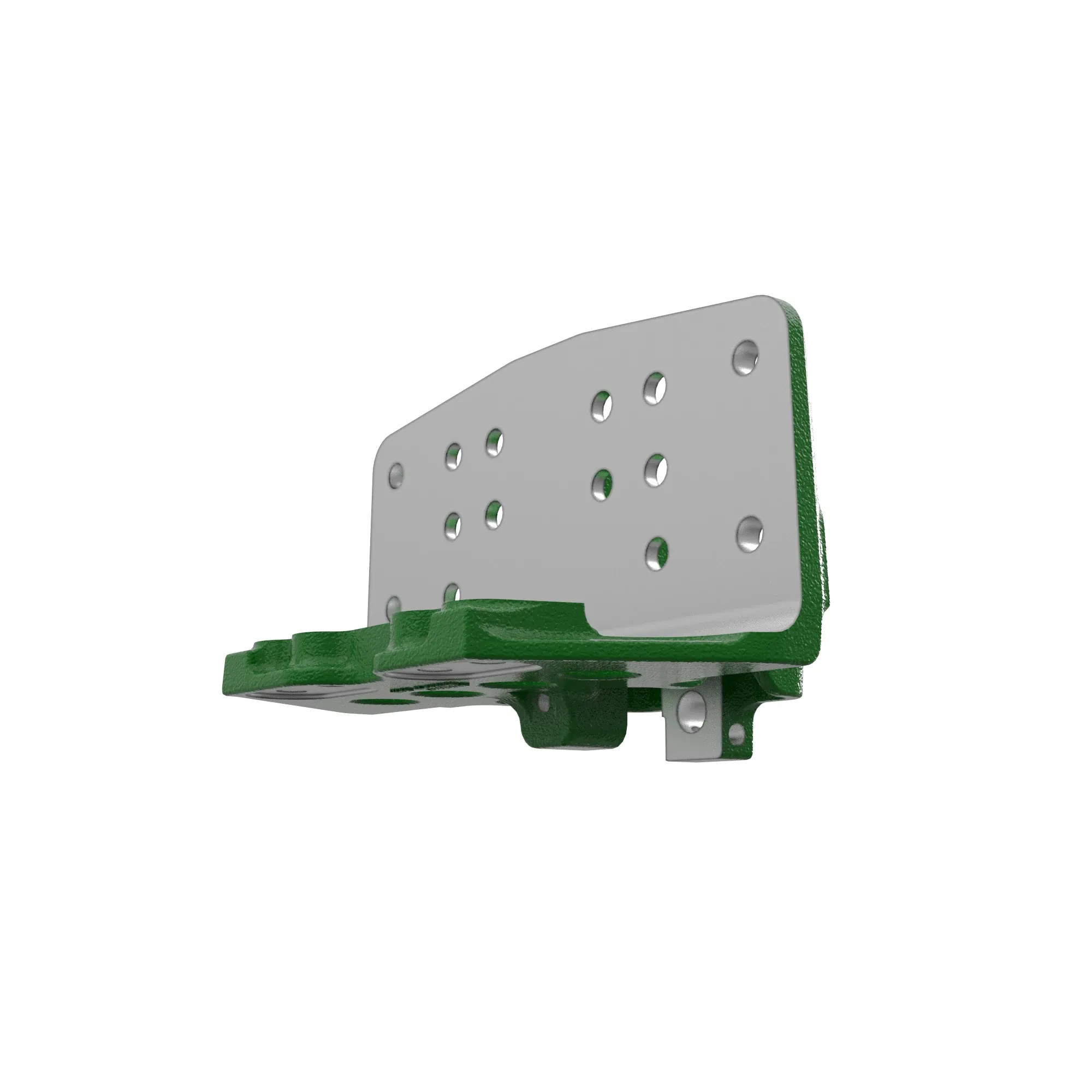 BRACKET, LEAF SPRING BUMP STOP, REA