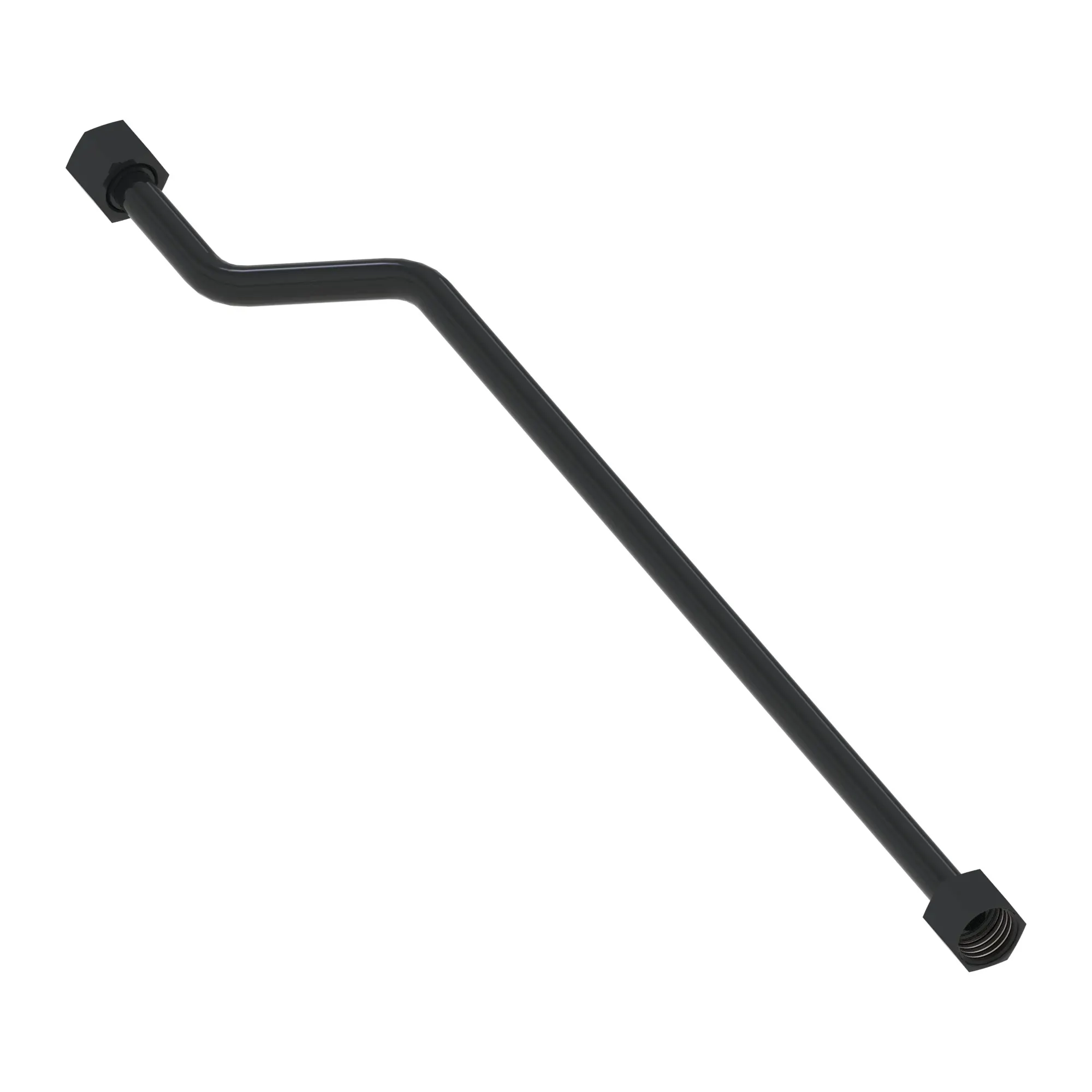 John Deere Boom and Crowd Cylinder Oil Line - AT437096