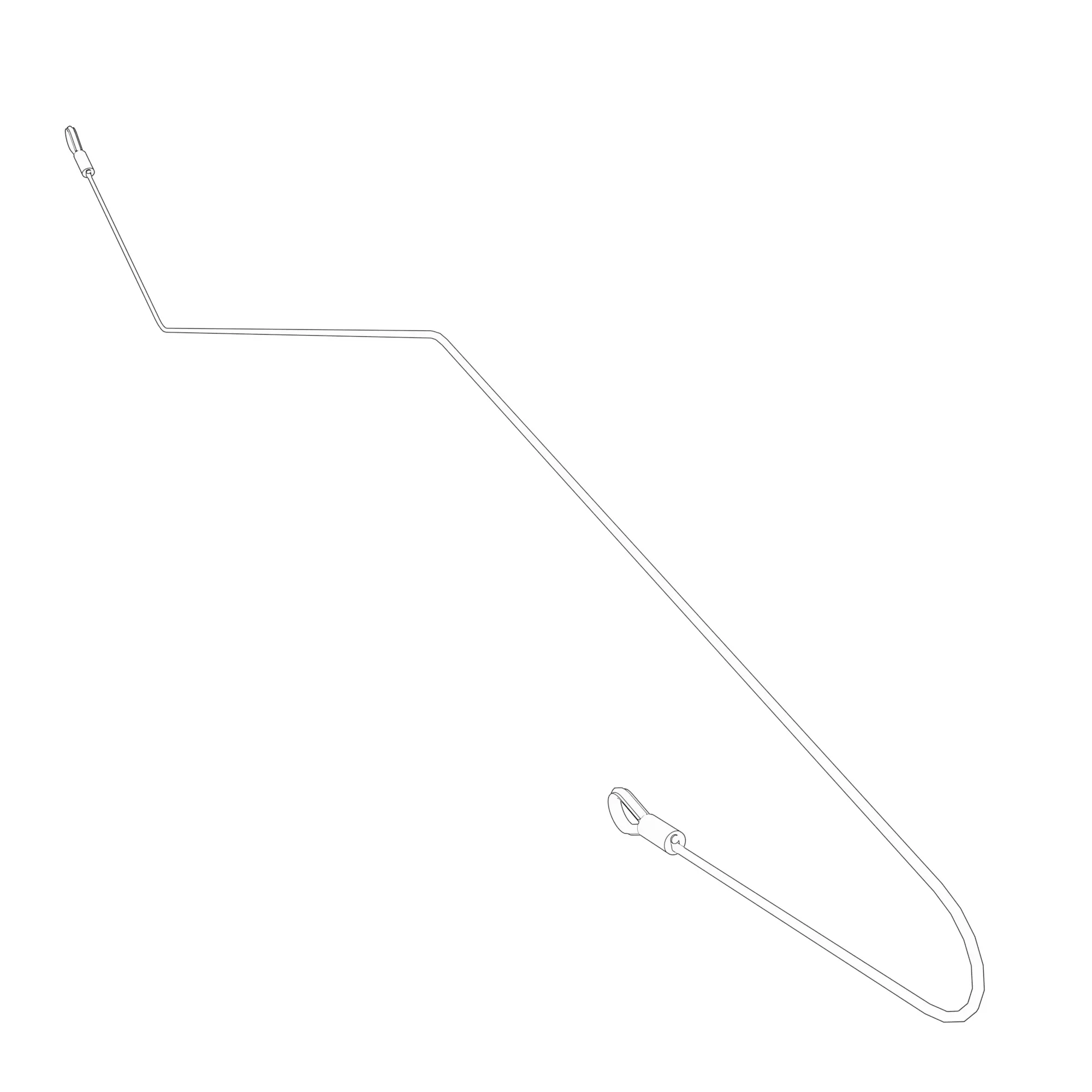 John Deere Cable, Length 2120 mm - DC208104