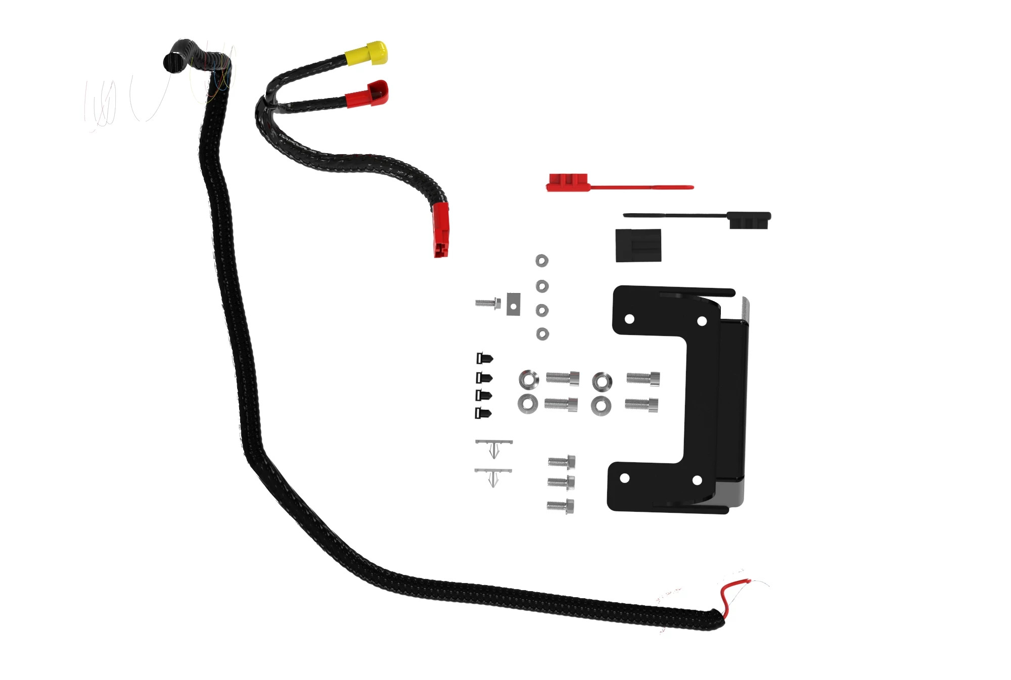 John Deere Bumper Mount Winch Kit, 4500 lb. - BM26252
