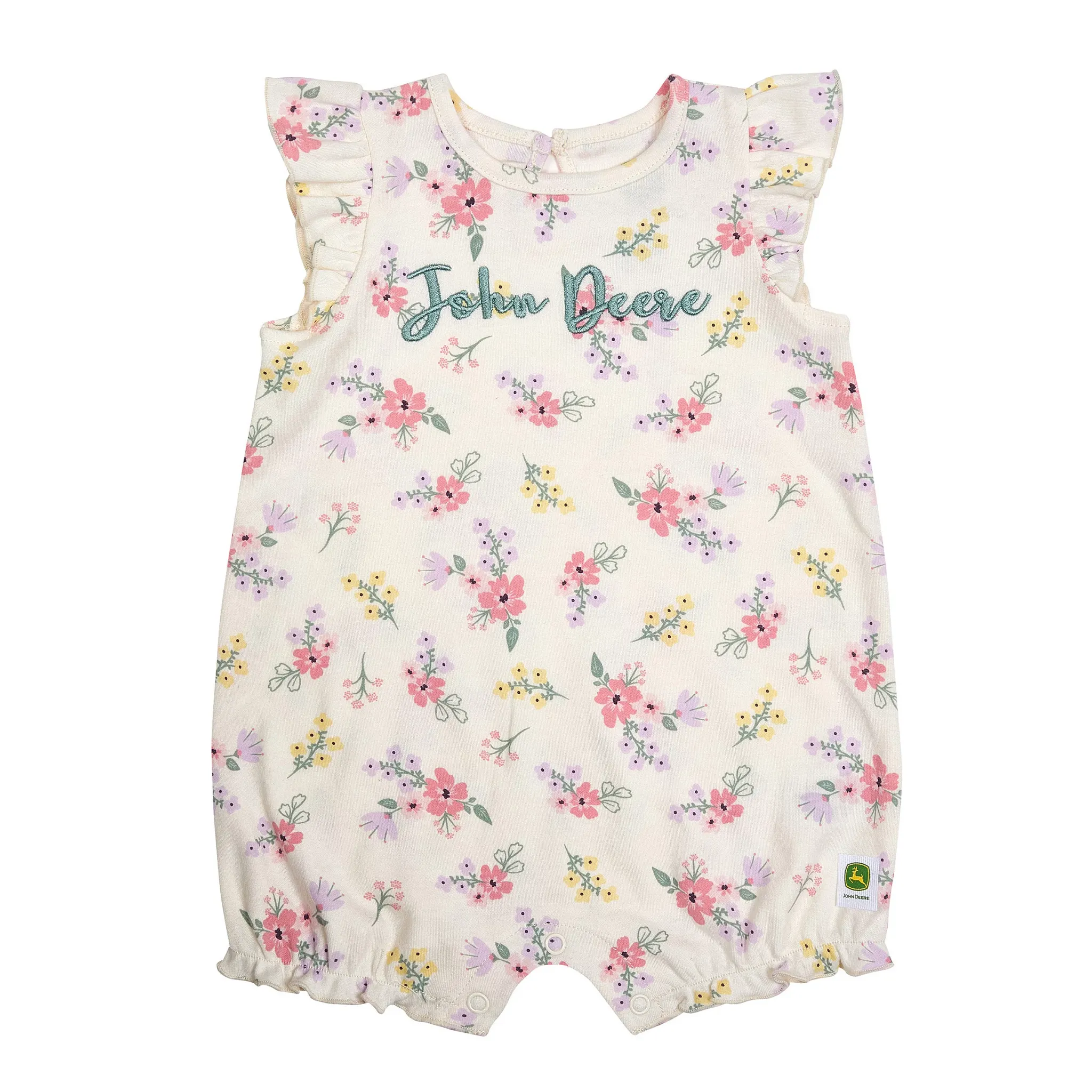 Infant Floral Bubble Romper