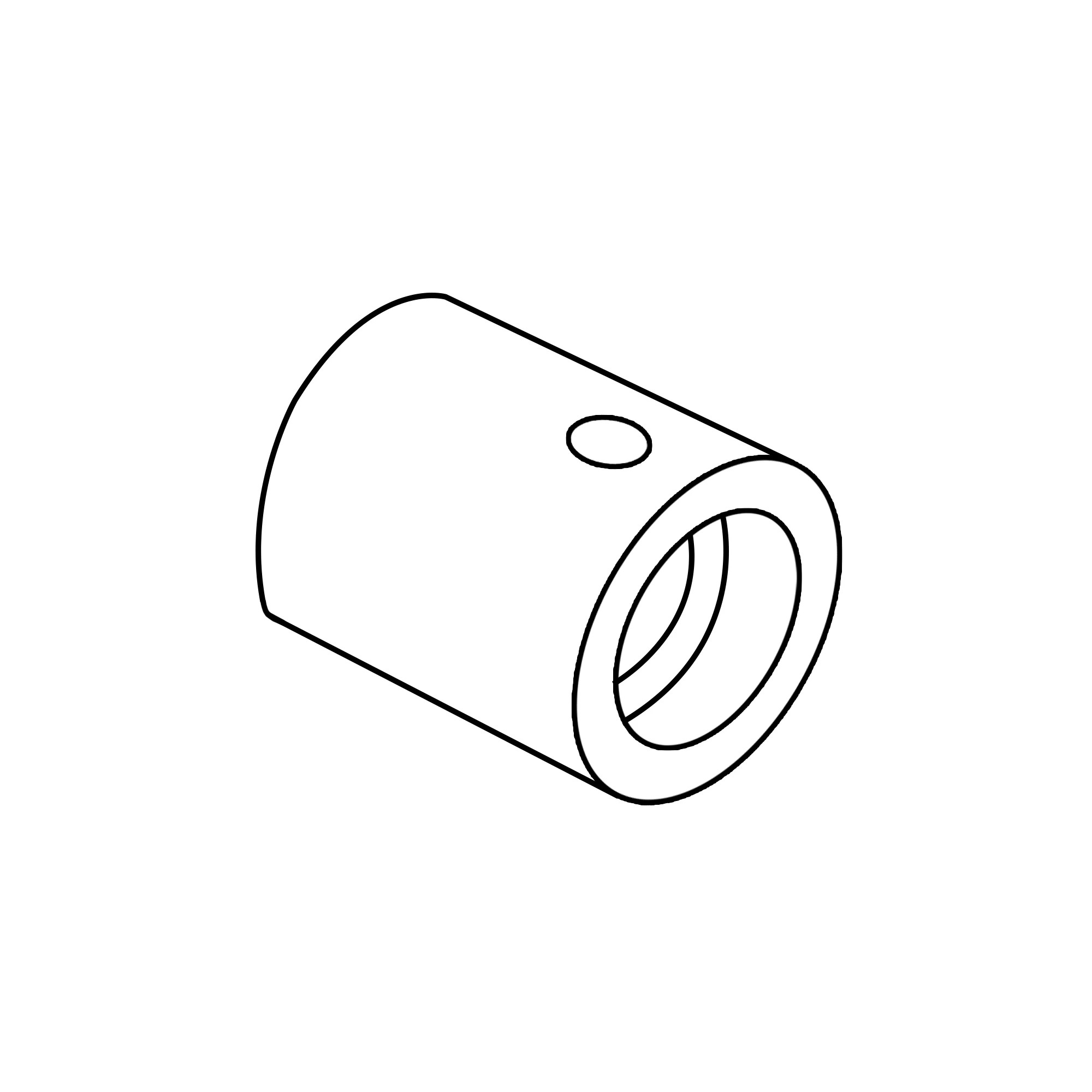 John Deere Bushing with Through Hole - R54221