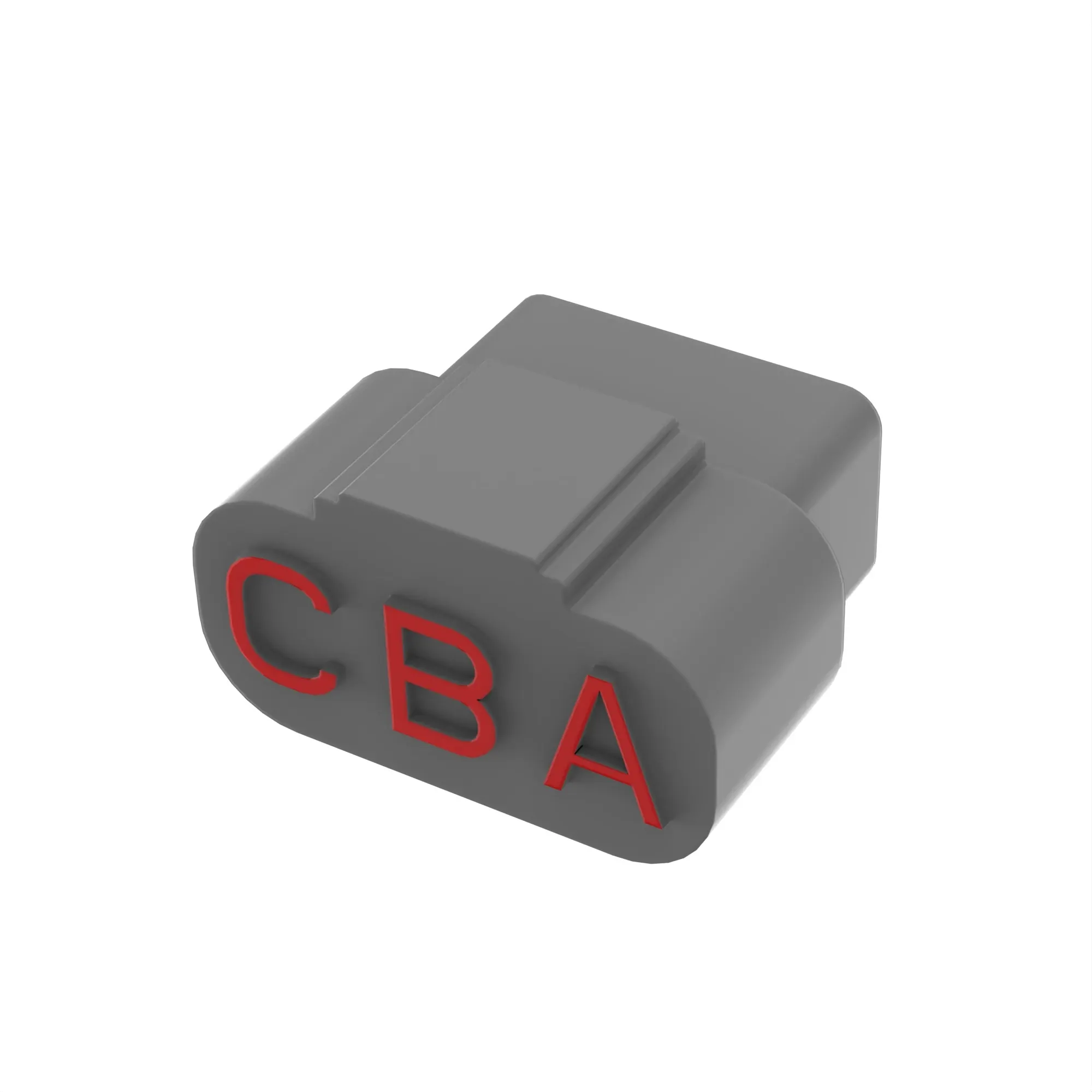 John Deere Gray External Electrical Connector Housing - 57M11457