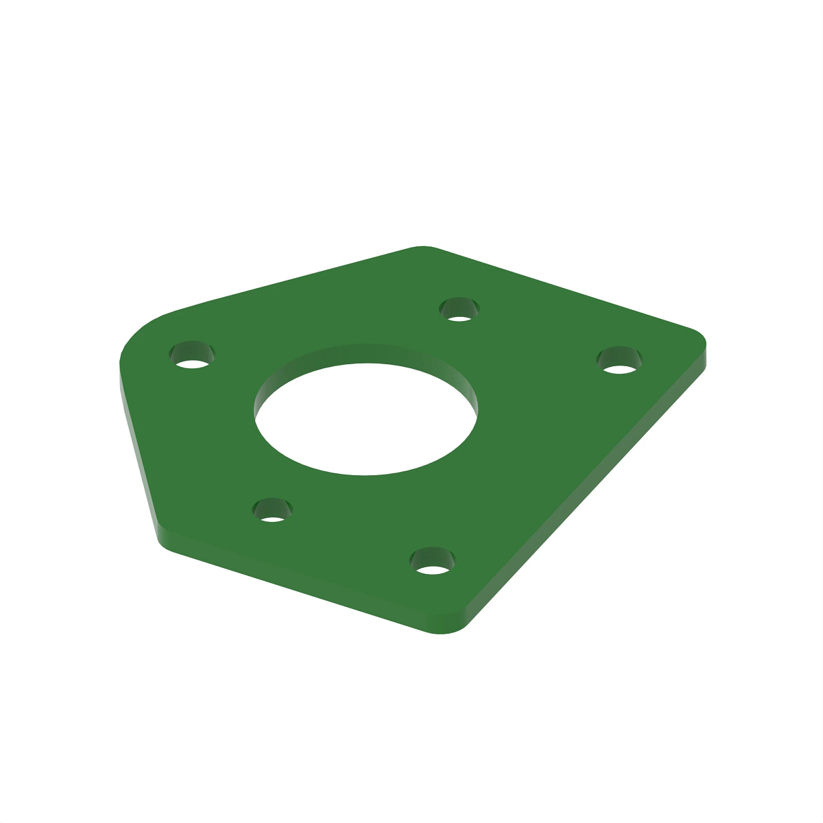 John Deere Rear Deflector Wing Cover Bracket - HXE13206