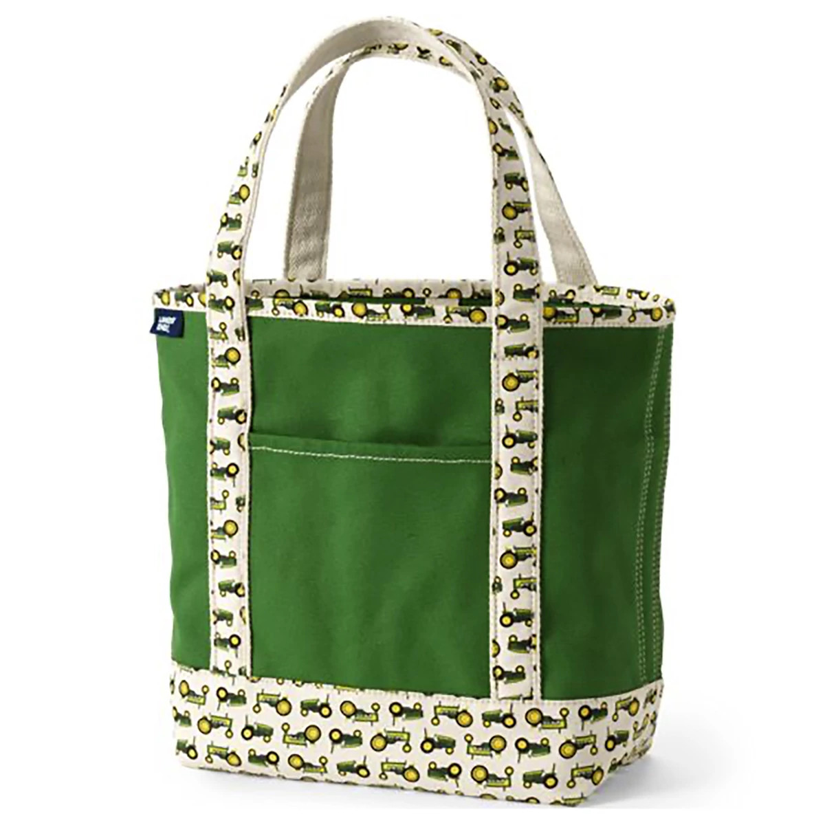 Lands end tote tossed tractors shop deere