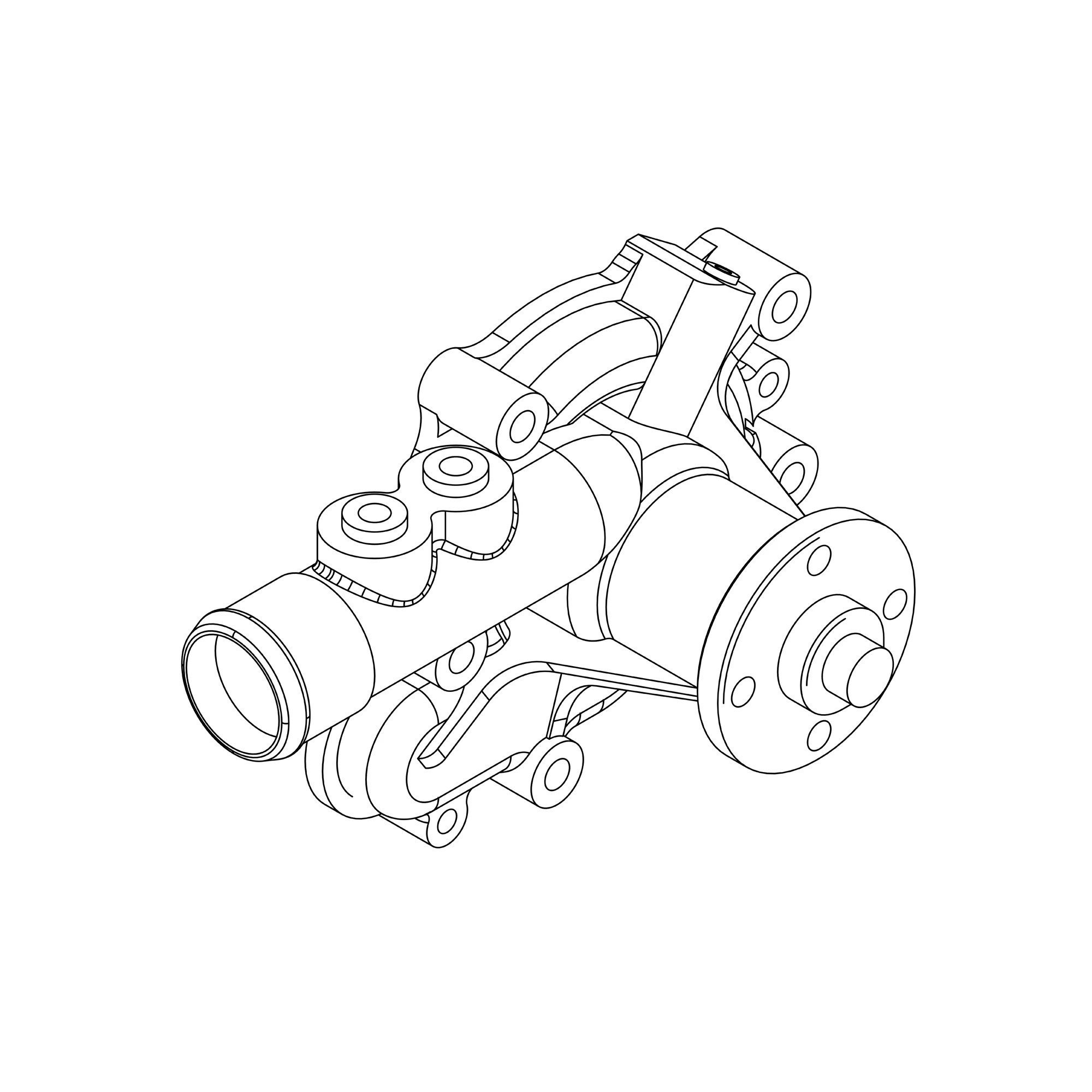 John Deere Engine Cooling System Pump - MIA885088