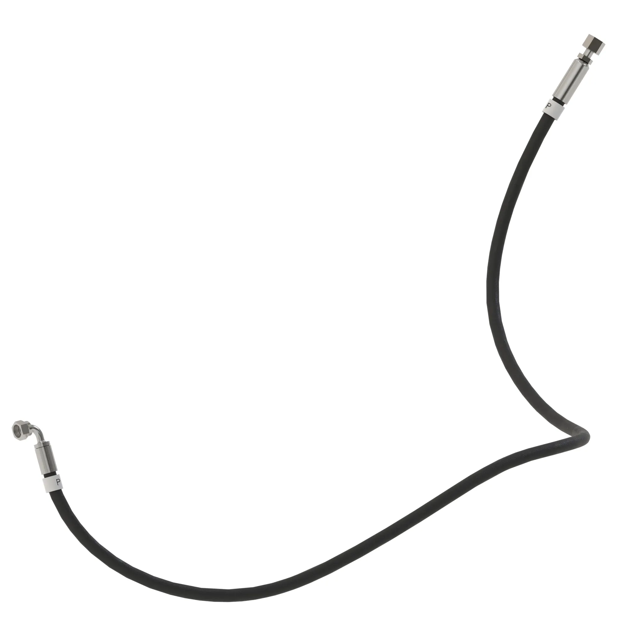 John Deere Bent Stem Hydraulic Hose - AT532316