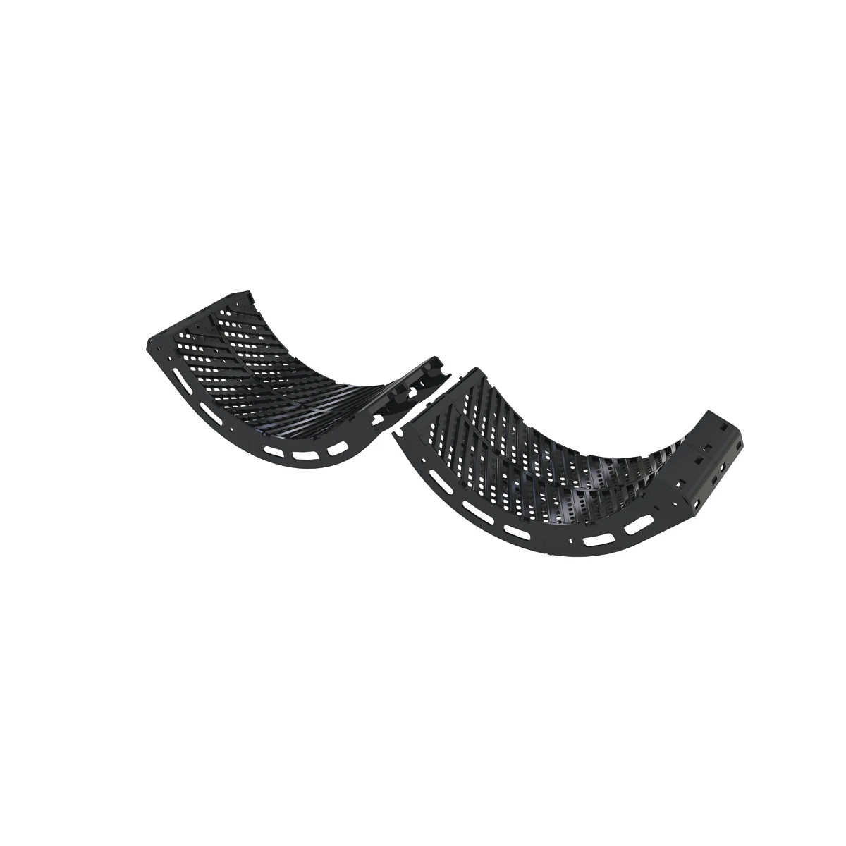 John Deere Small Grain Round Bar Half Width Concave Attachment - BXE11581