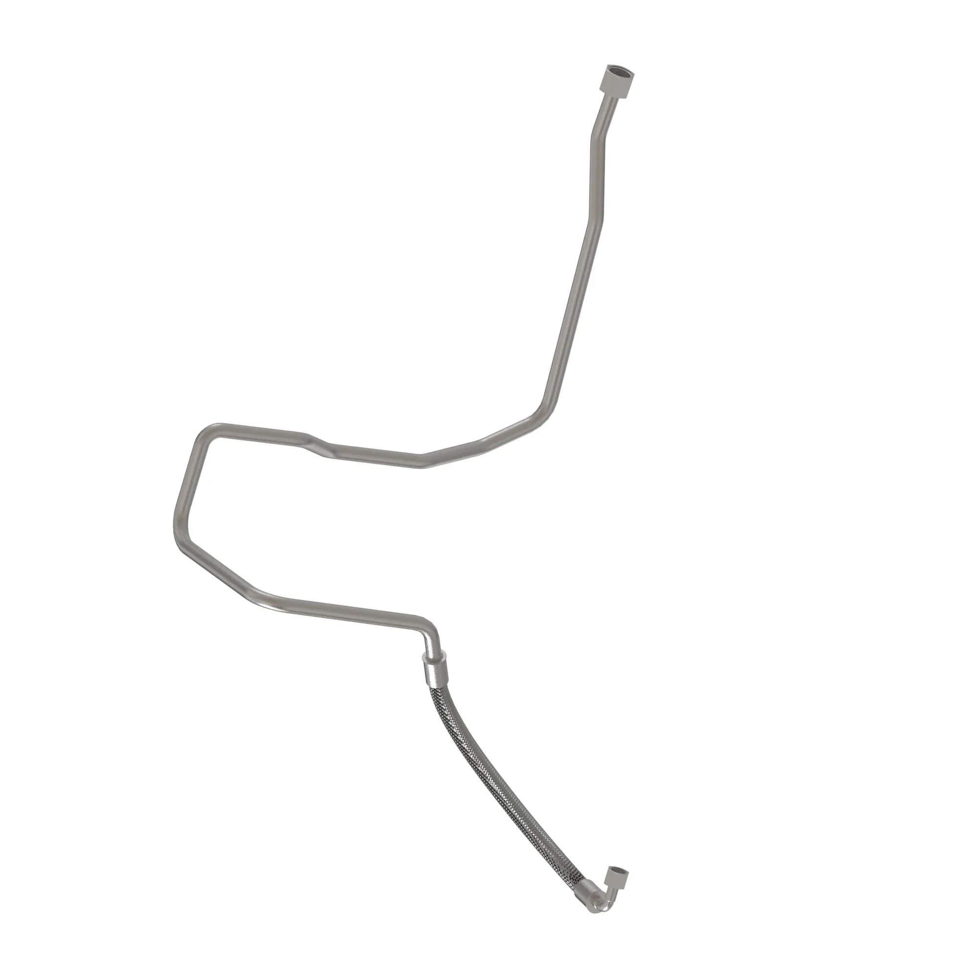 John Deere Turbocharger Oil Supply Line - DZ126342