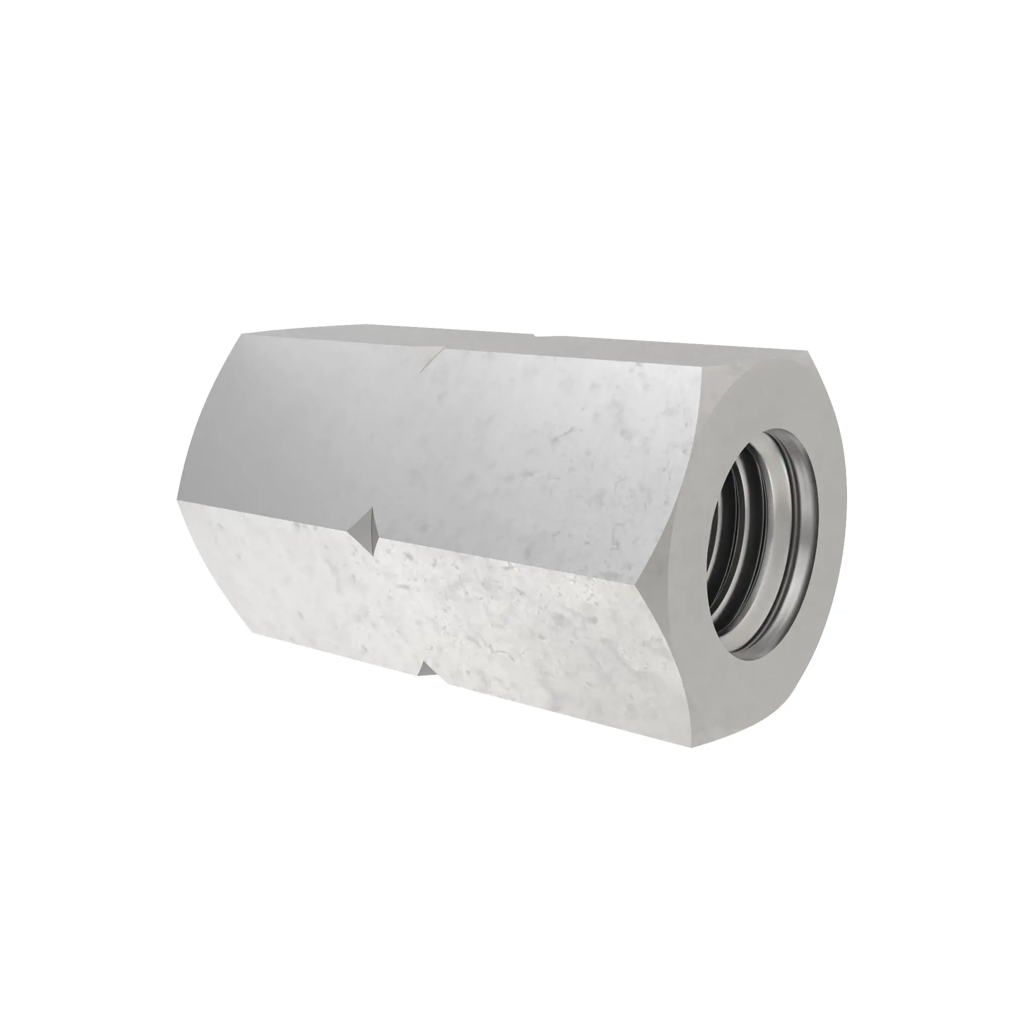 John Deere Hexagonal Lock Nut, 9.525 mm (3/8") - T15634