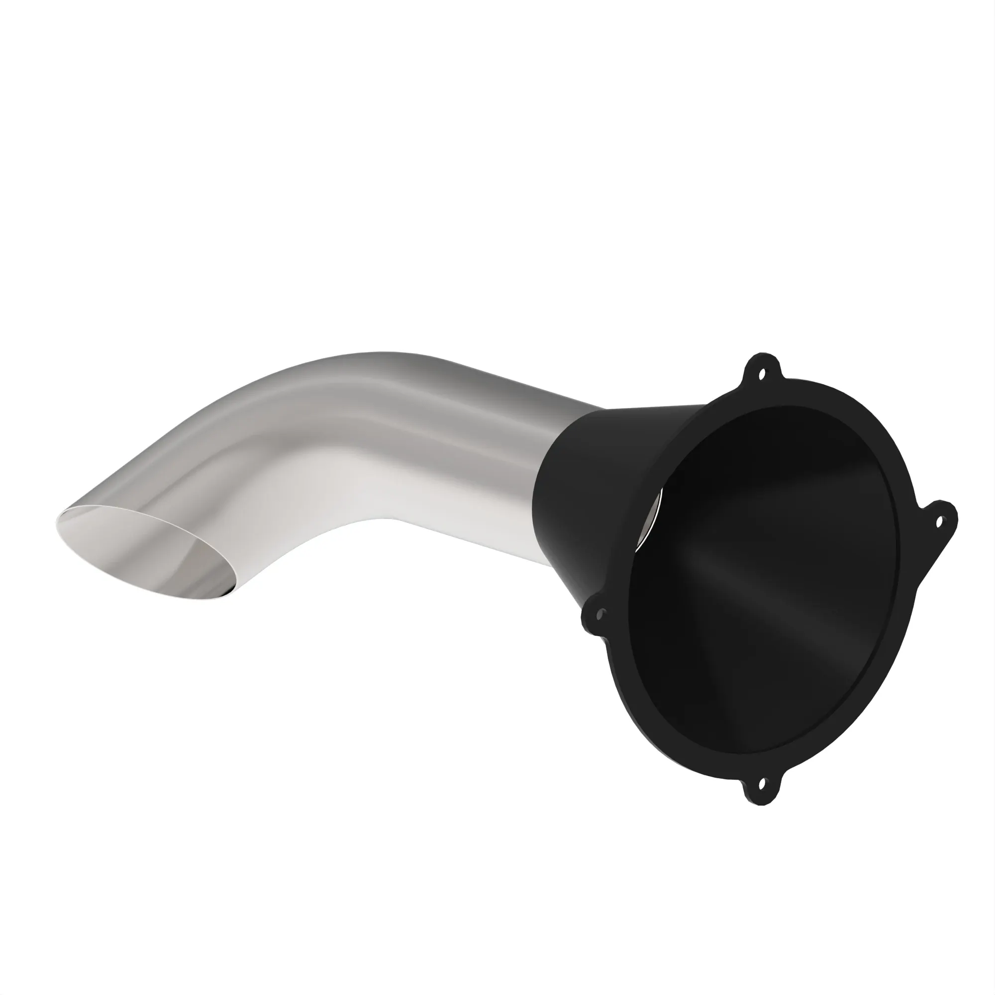 EXHAUST STACK PLENUM BLACK