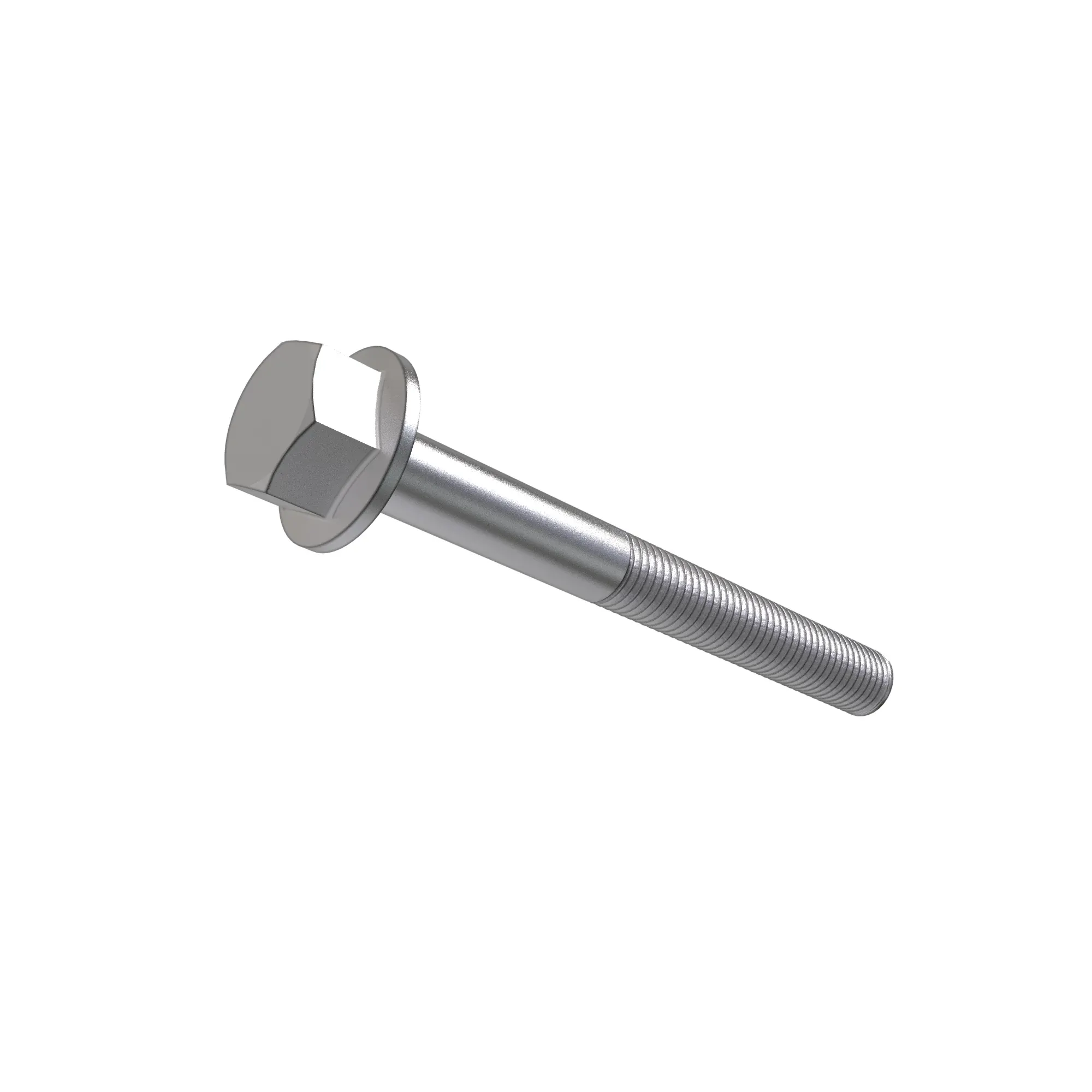 John Deere Hexagonal Head Flanged Screw, M6 X 55 - 19M10395