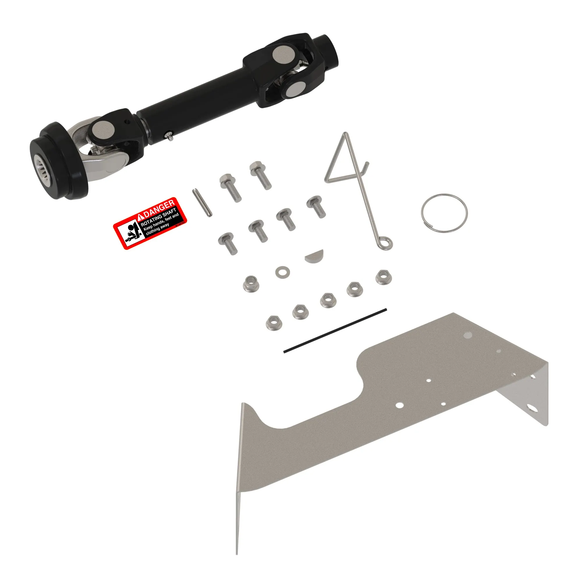 John Deere Implement Universal Driveshaft Attachment - BUC11685