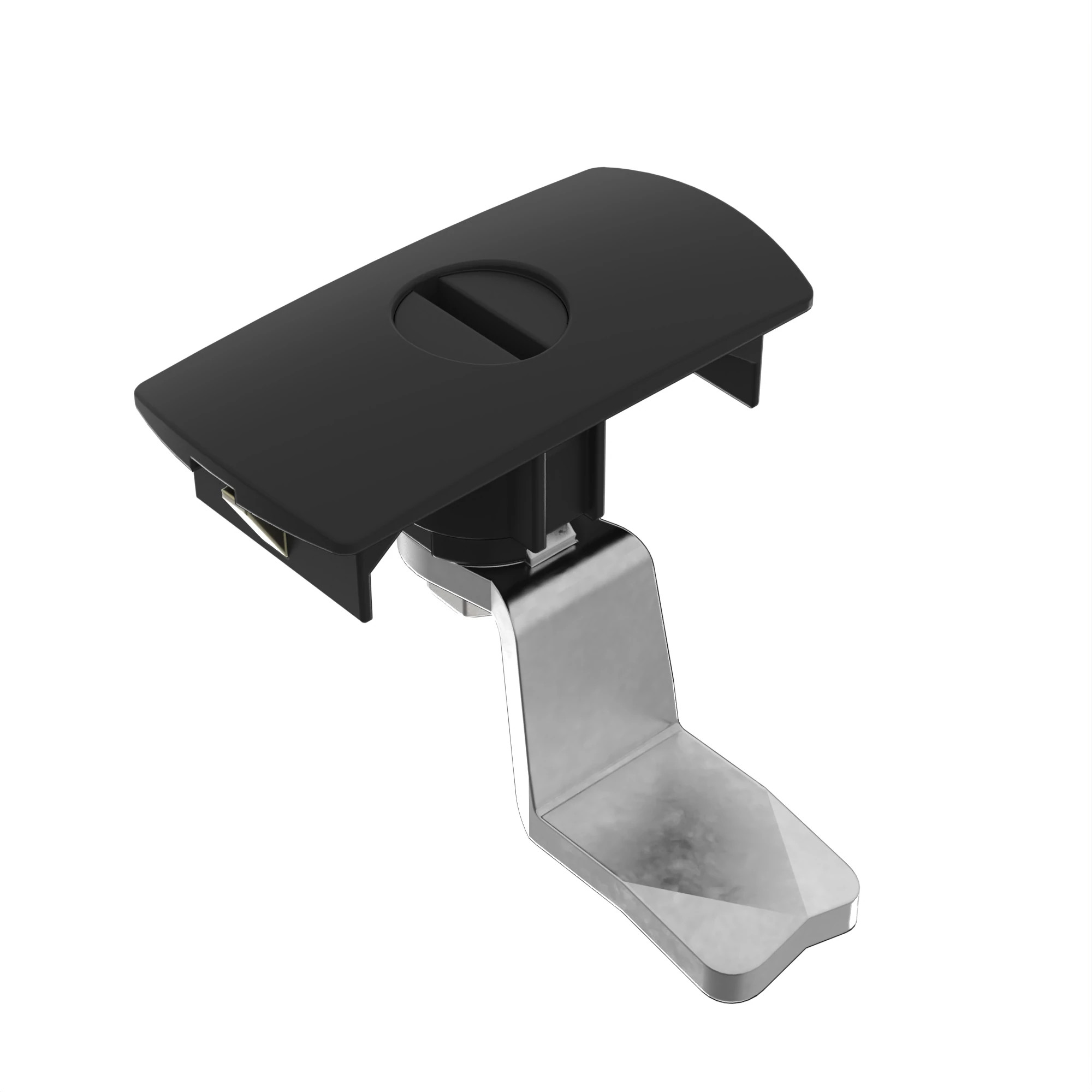 LATCH, QUARTER TURN D SNAP SLOTTED