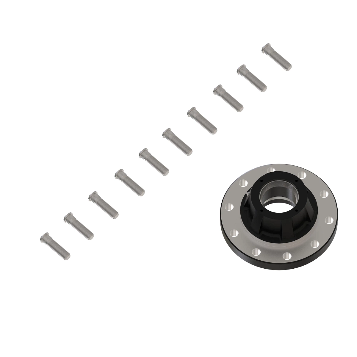 Hub Kit, Hub Sub Assy, Pc Mg Black