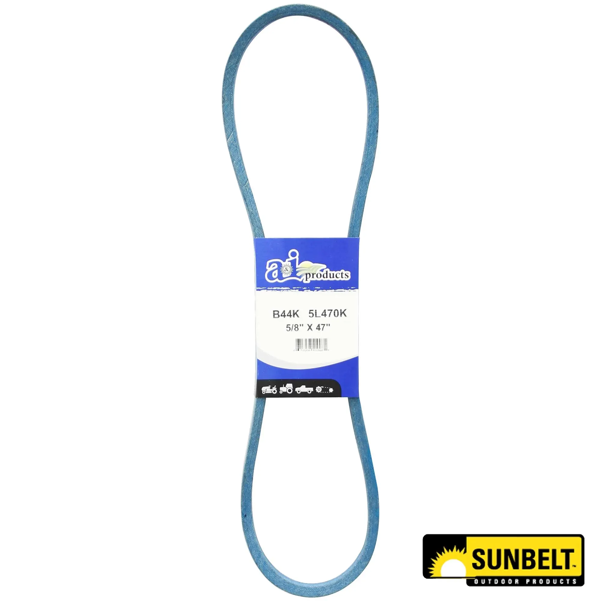 A&I Products HB Section Platform Drum Drive V-Belt, Effective Length 1195 mm (47 inch) - A-B44K