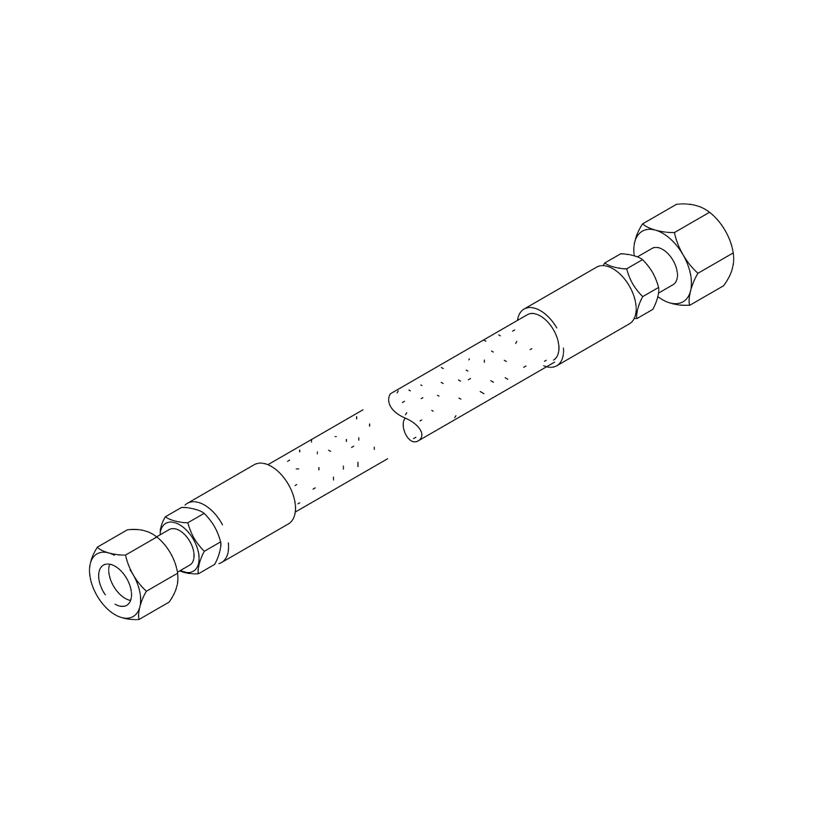 John Deere Hydraulic Hose - AZ63954