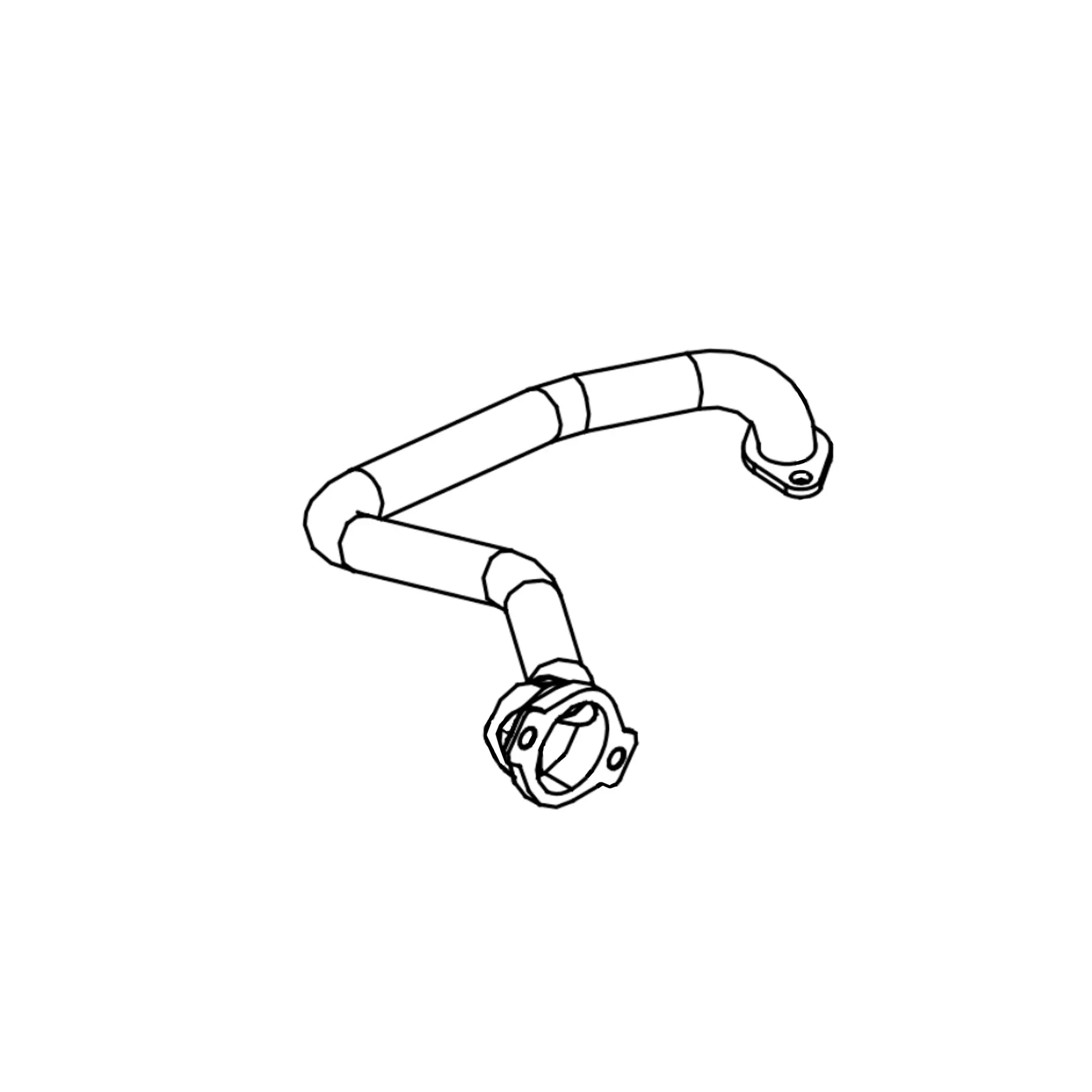 John Deere EGR Pipe - MIA882014