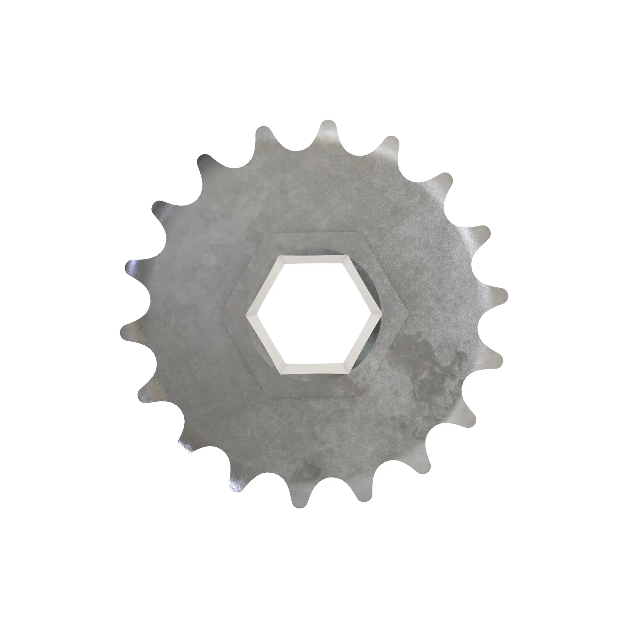 SPROCK 18T ANSI40  WELDED