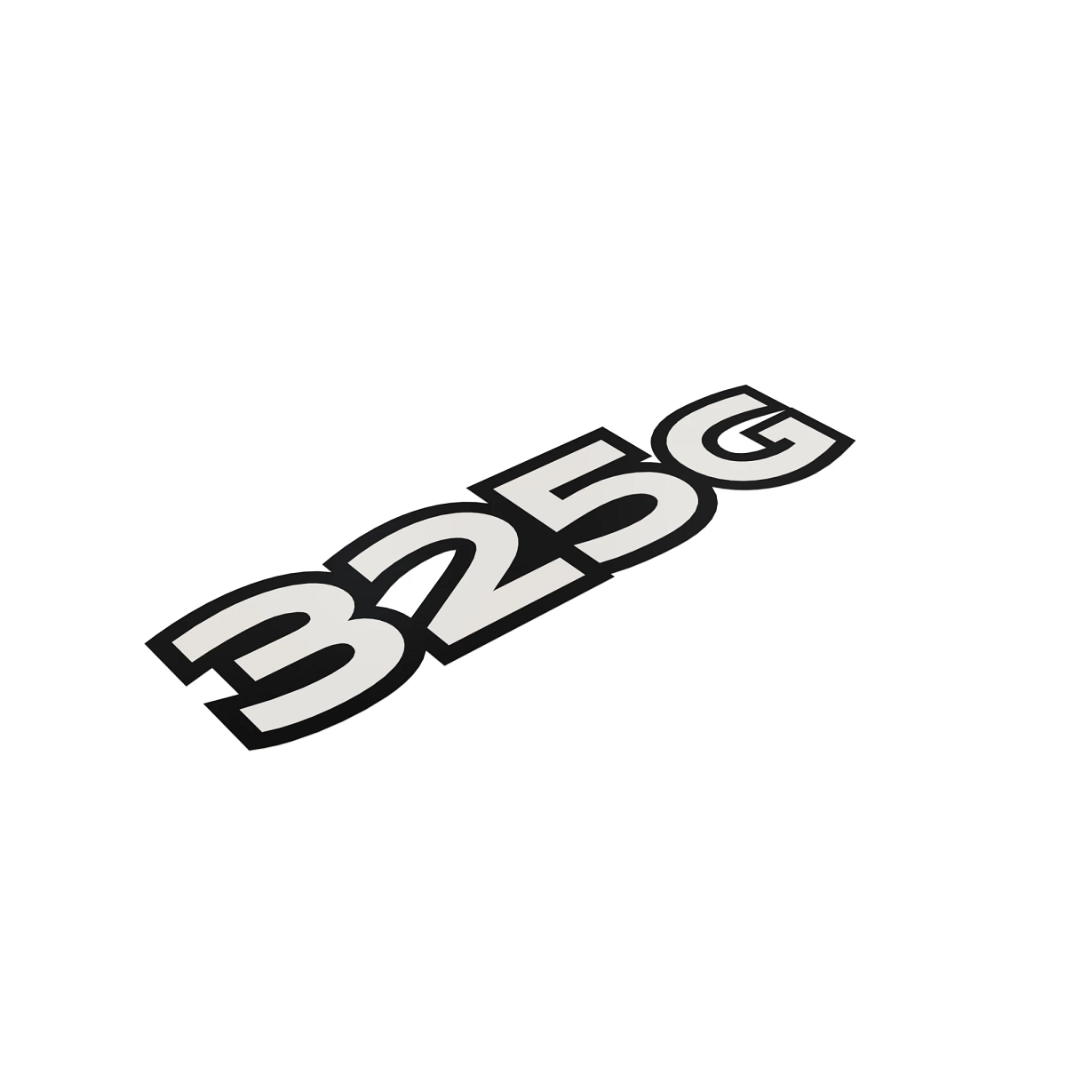 Label, Model Number 325G