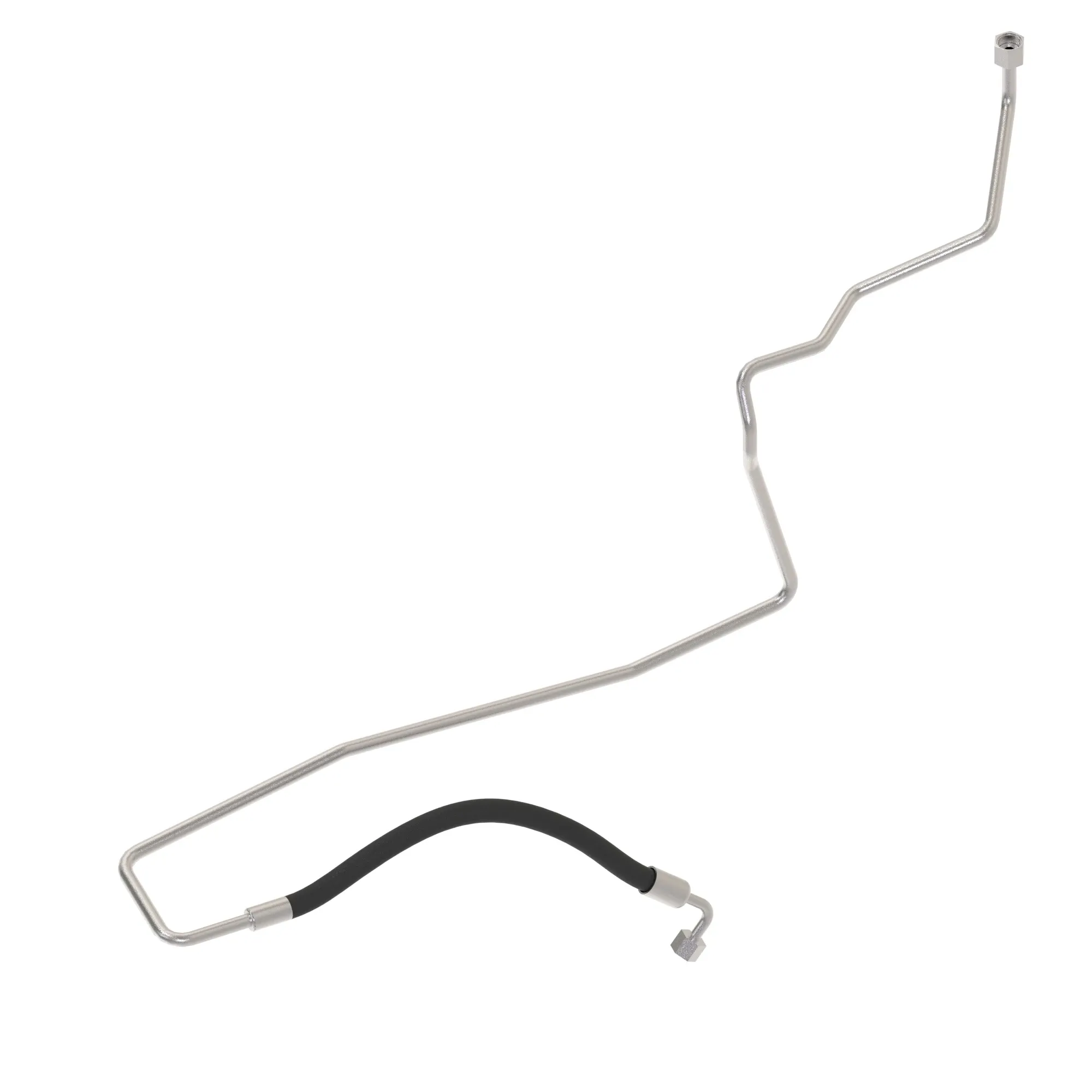 John Deere Drain Frame To Front Axle Brake Line - TA21413