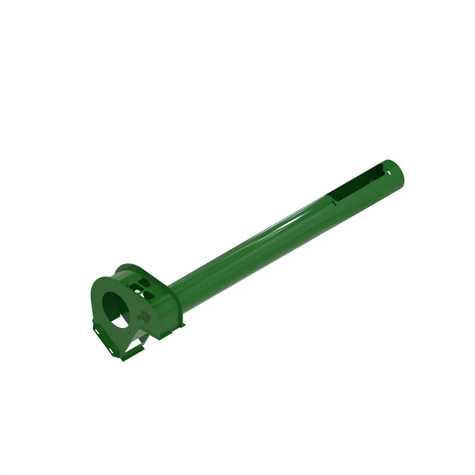 John Deere Wide Upper Tailing Auger Tube Assembly - AH149179