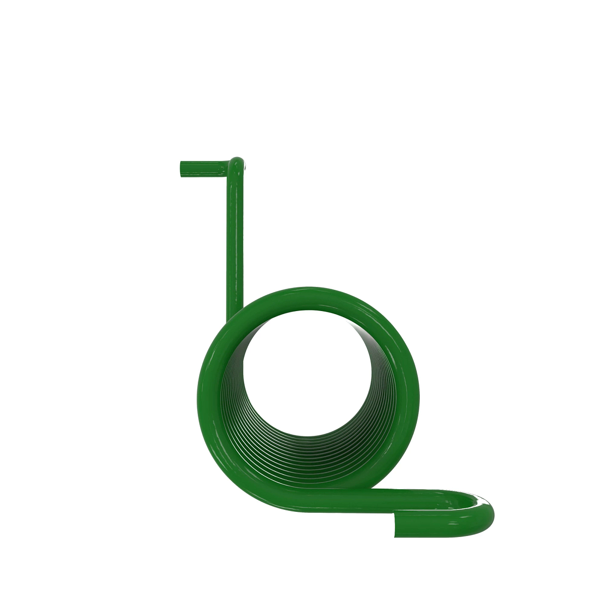 EXTENSION SPRING, TORSION RH